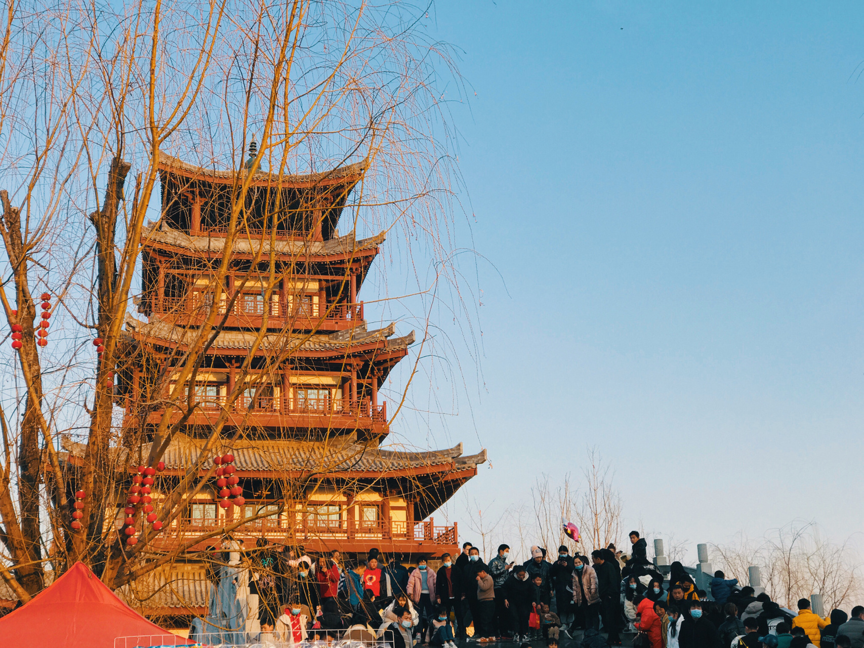 濮阳玩乐↑→↓←濮水小镇 濮水小镇应该是我们大濮阳老城区为数不多