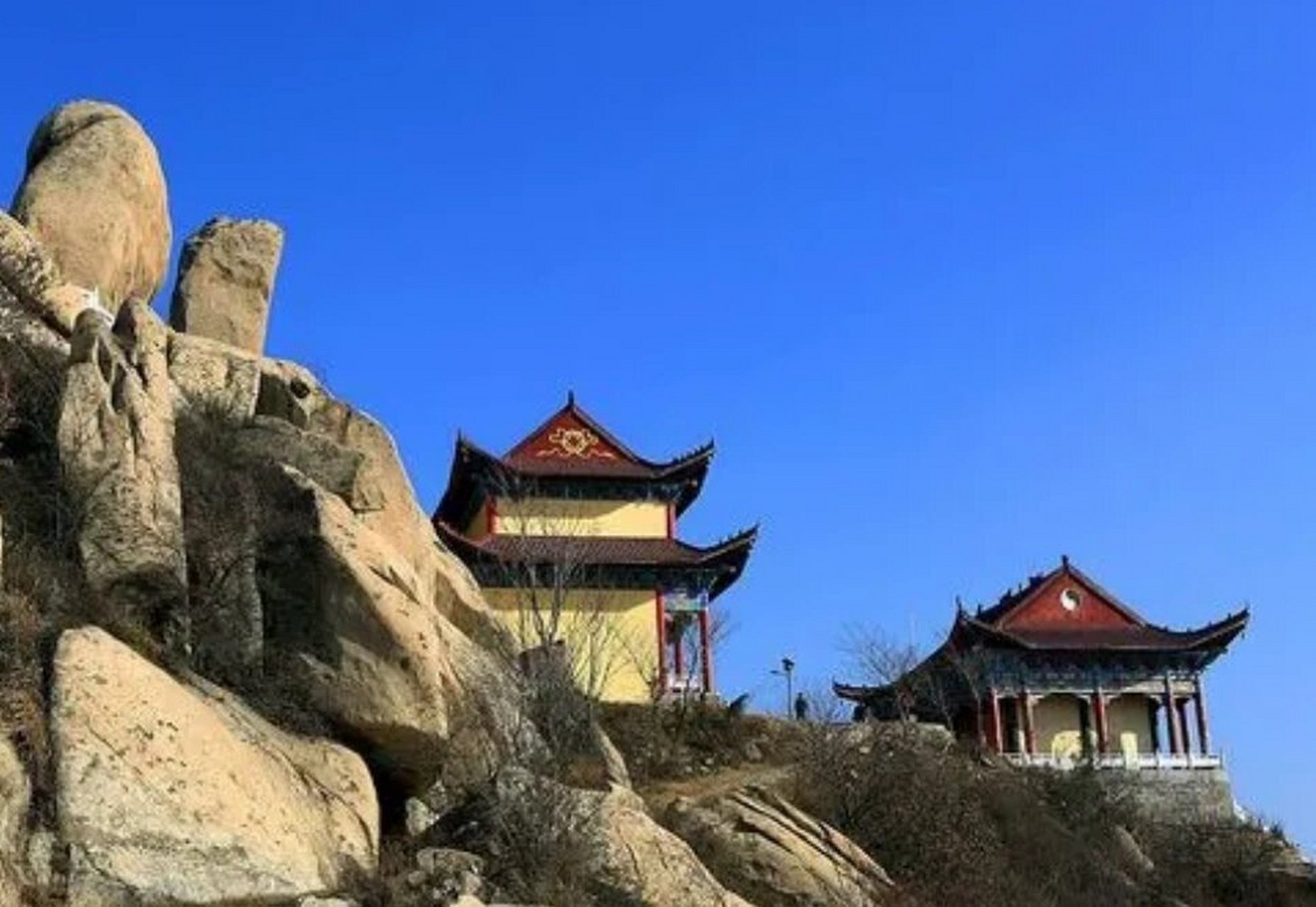 唐河县景点 唐河县 石柱山森林公园 虎山水库 白玉山普化寺 湖阳公主