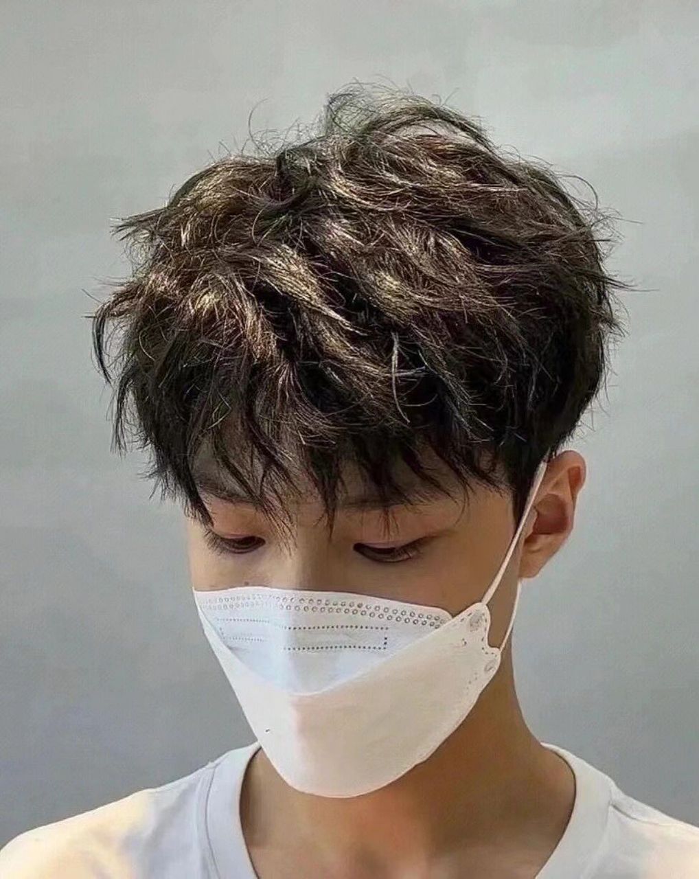 竖状纹理男士烫发 竖状纹理男士烫发