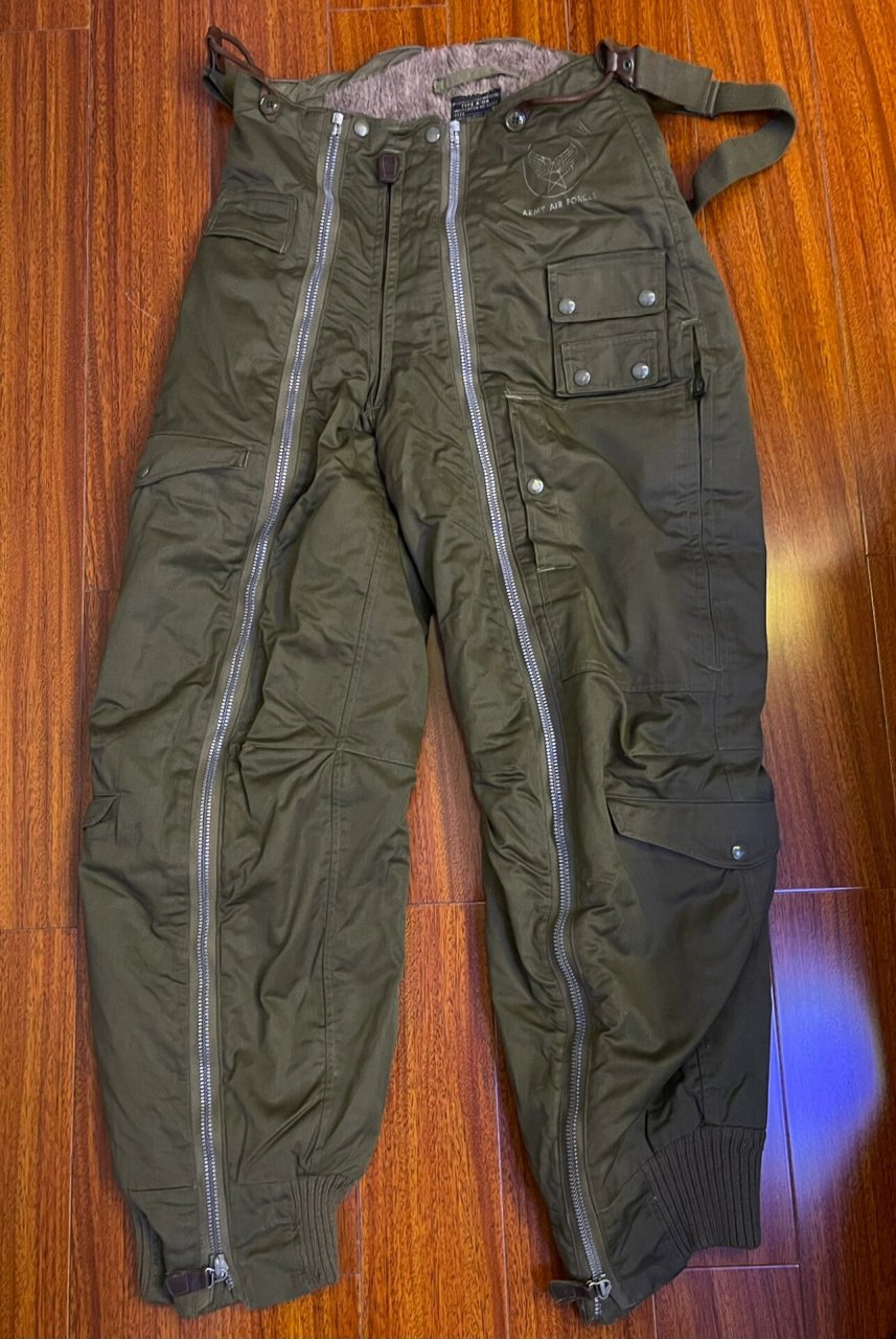 二战重磅美军飞行裤 vintage美军a-11飞行裤 size30