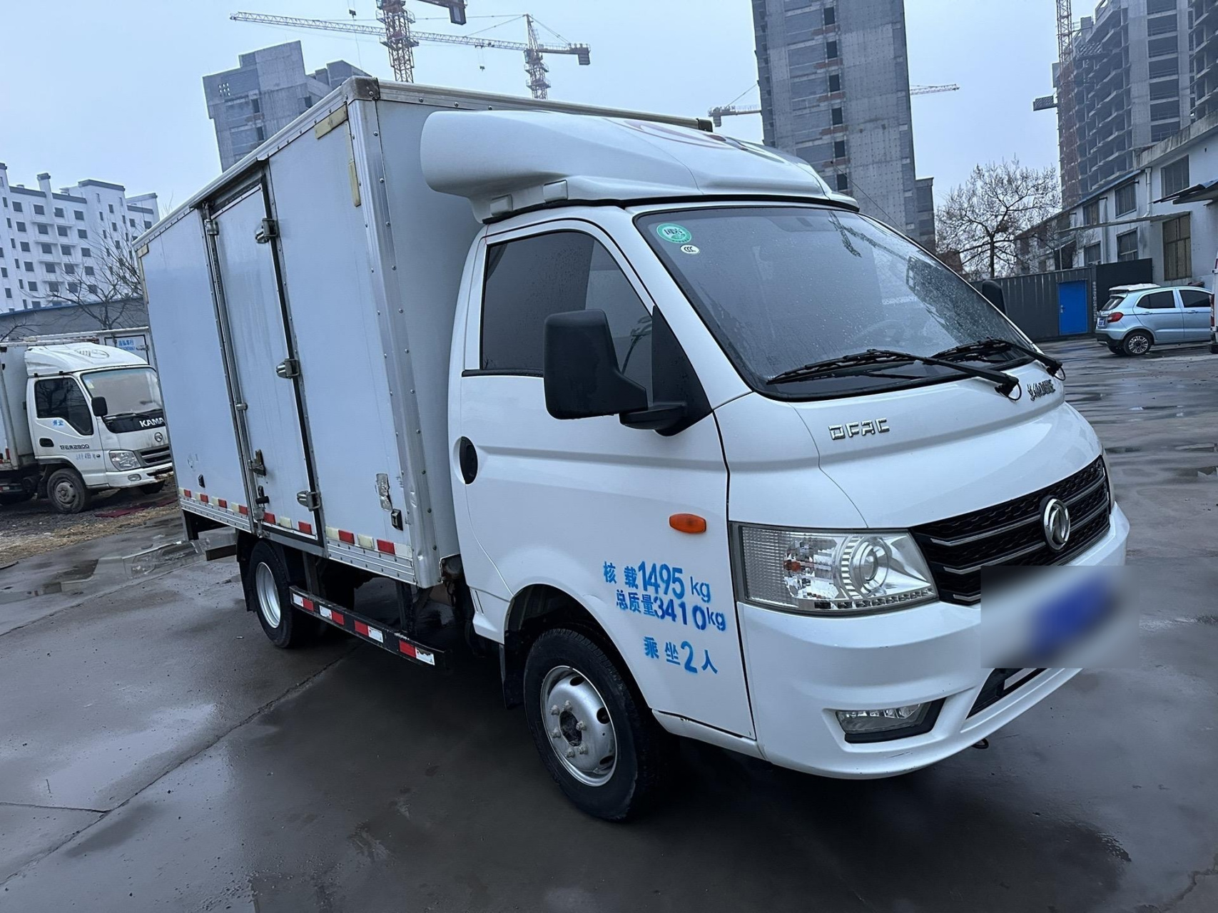 20年10月东风小霸王3.7米汽油国六厢货!柳机1.