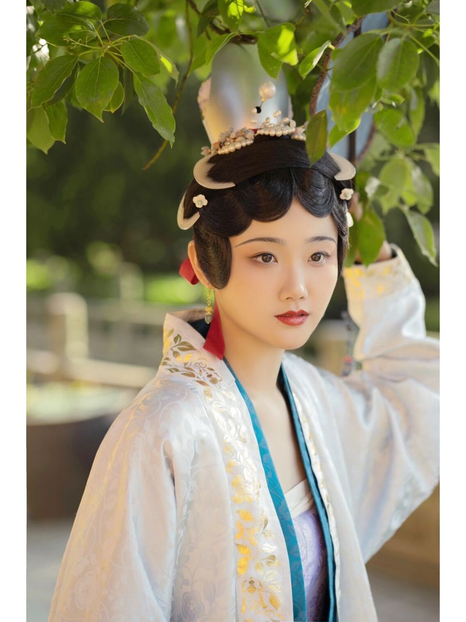 宋代妆容 山口冠77云鬓 汉服摄影 模特:紫茗 摄影妆造后期:me #摄影