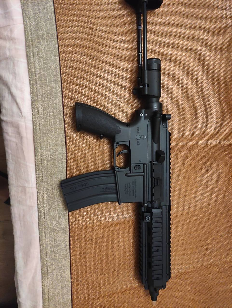 hk416c到hk416d的逐渐改变 锦明模型不可发射