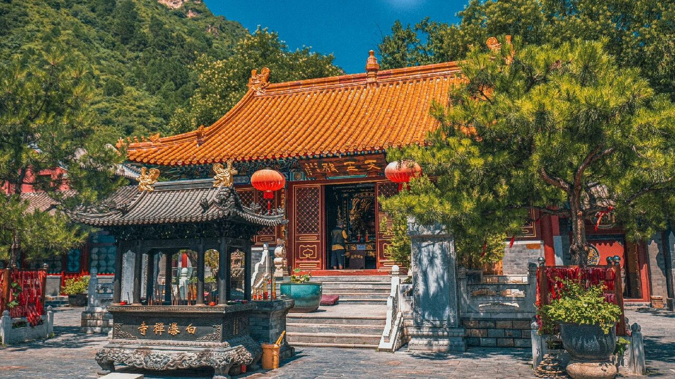 京郊游/白瀑寺/北京最玄幻的寺庙/小众景点 白瀑寺,北京西北门头沟区