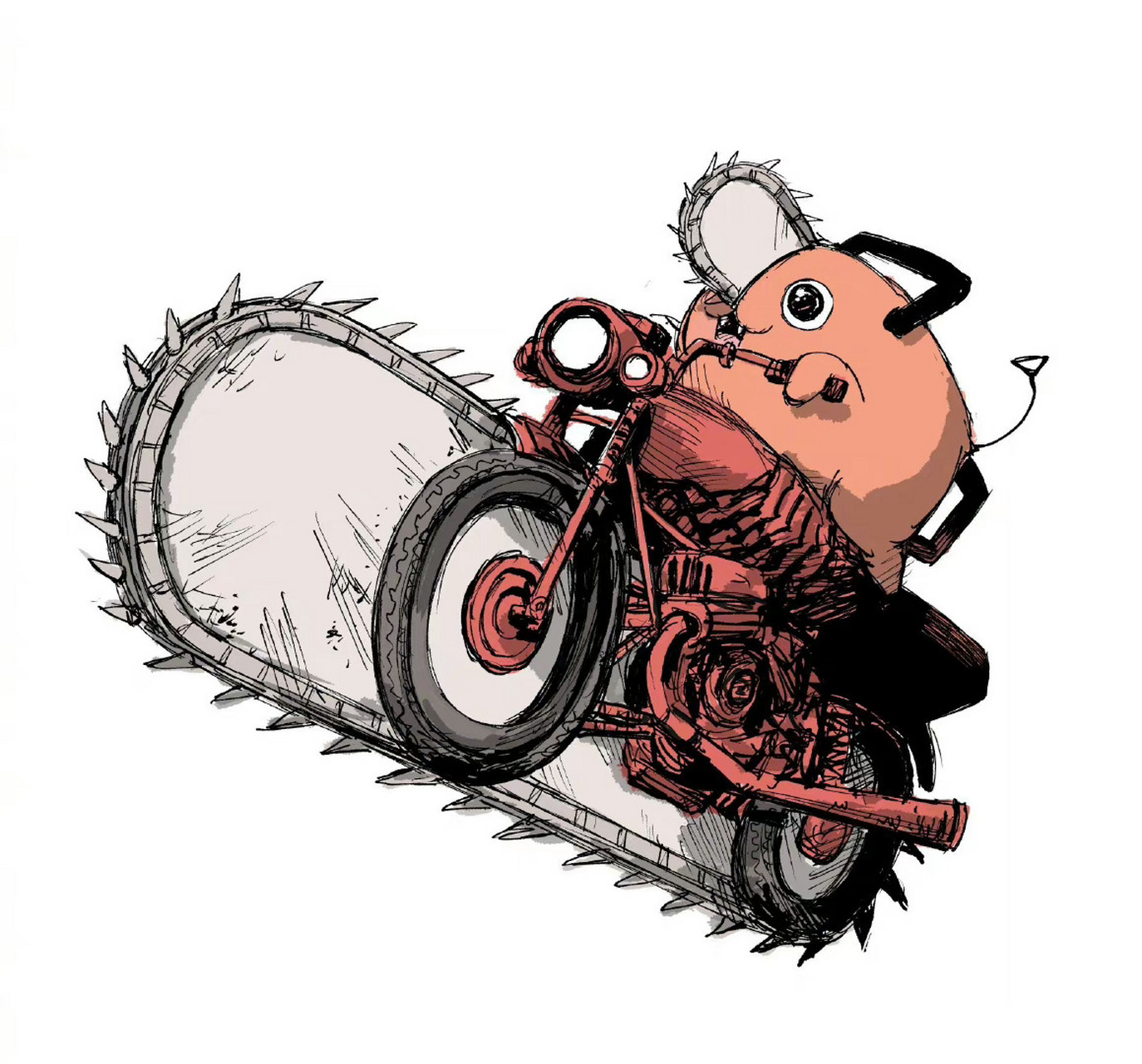 电锯人# 波奇塔 (twi:geji_oekaki)