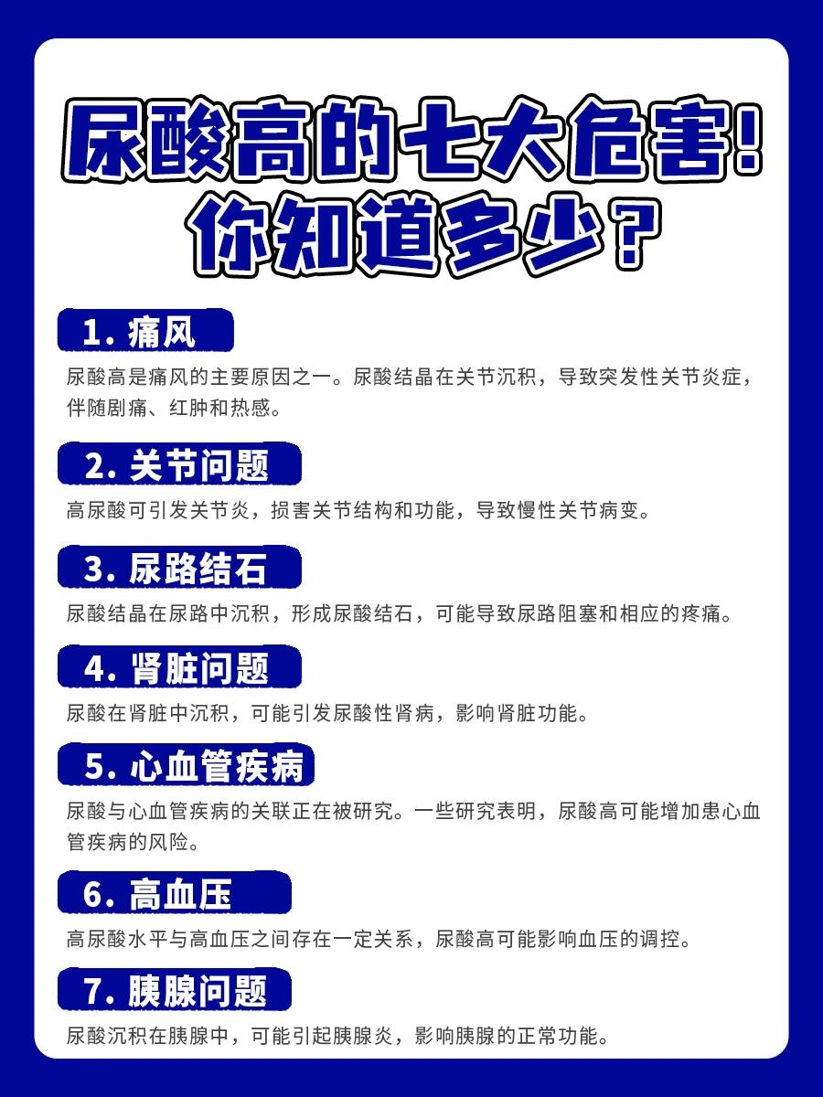 为什么会尿酸高