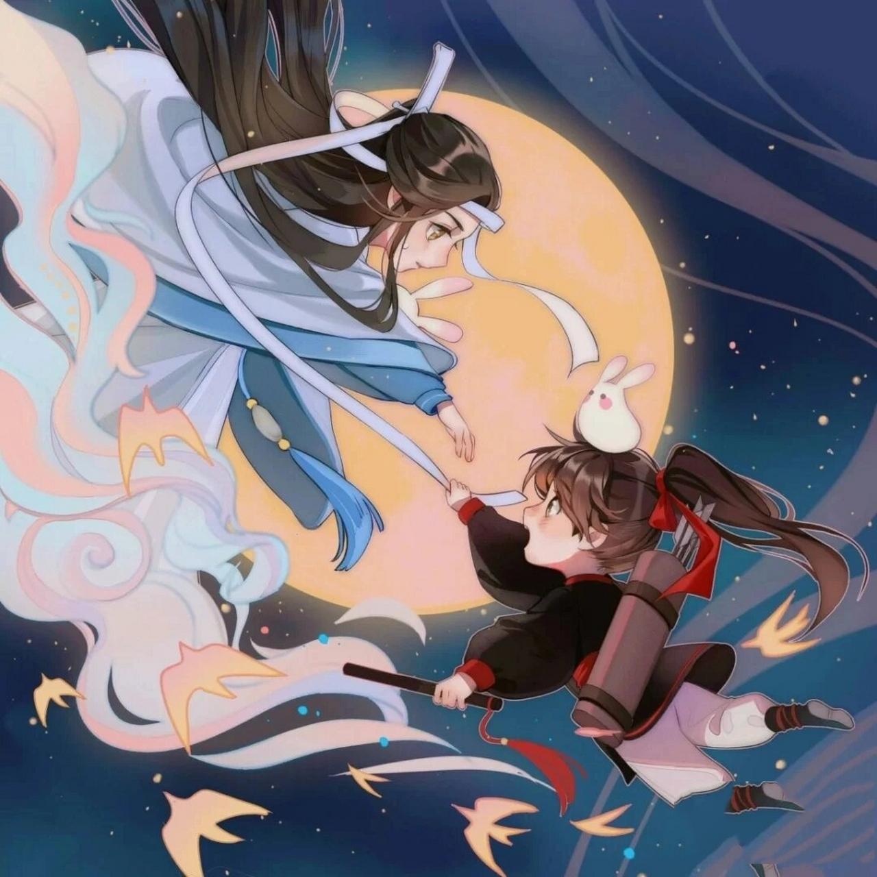 魔道祖师q版头像 #暖春樱花季##暖春樱花季##暖春樱花季##暖春樱花季