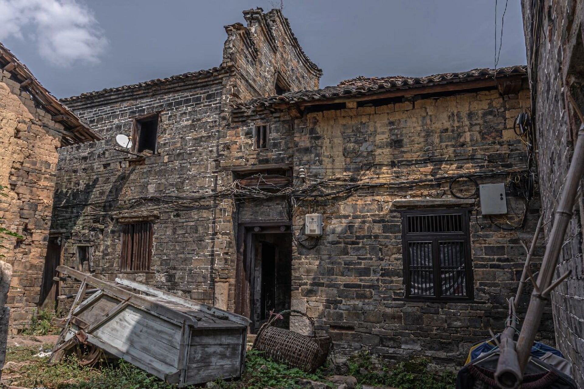 湖南郴州流华湾古村落 流华湾古村落随拍一个破旧不堪住了七八代人的