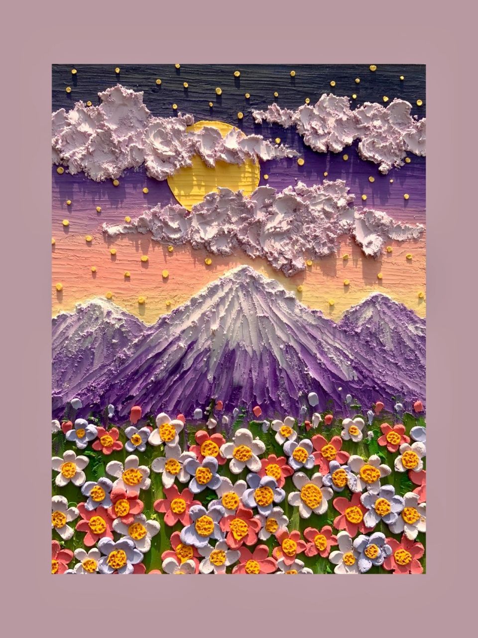 【绘风集】油画棒图片教程—姹紫嫣红(含色 今天终于有阳光了,可是