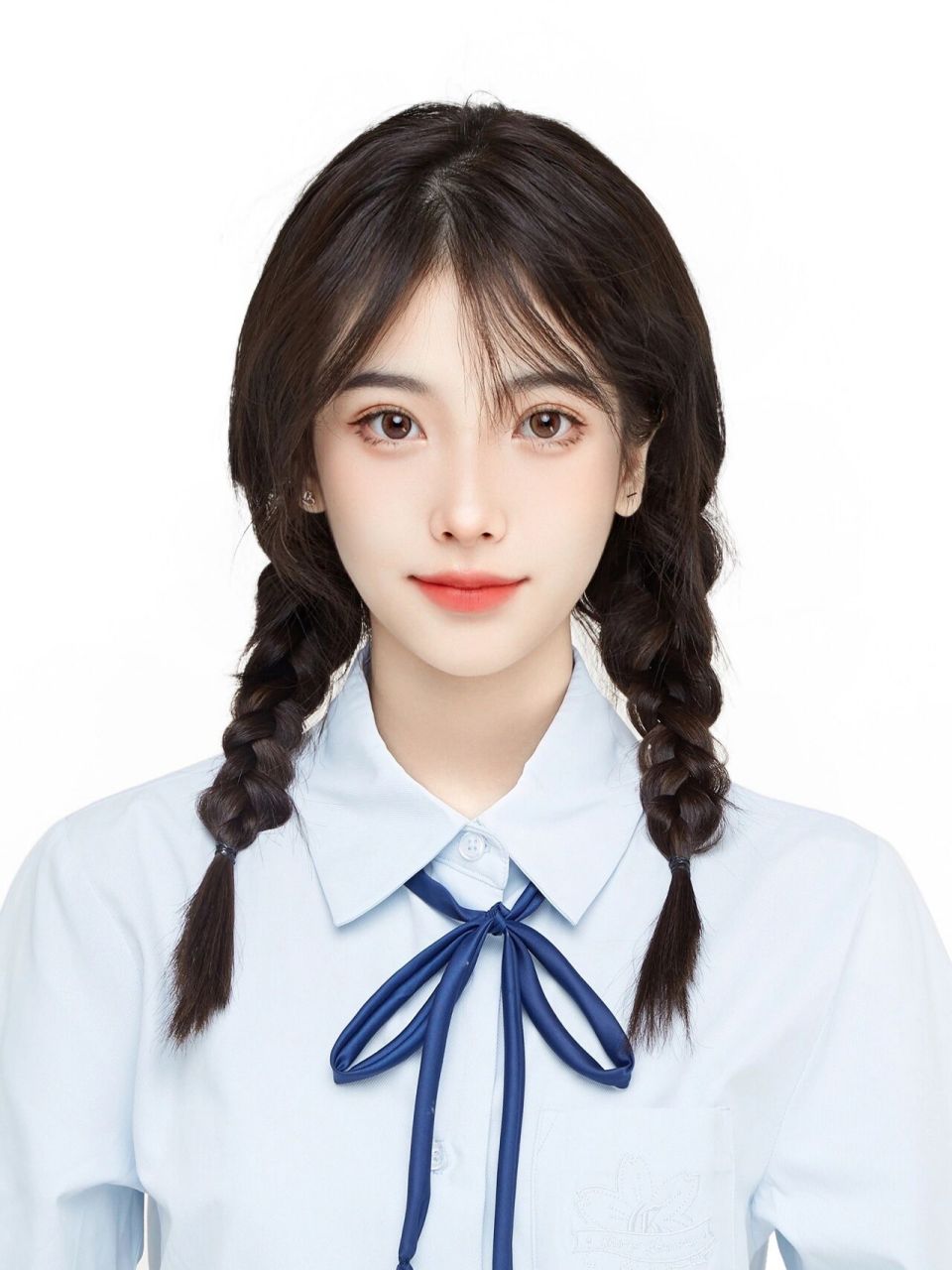 证件照合集|高级中学的冷艳学姐 学院风证件照我get 到了 03 p1 到