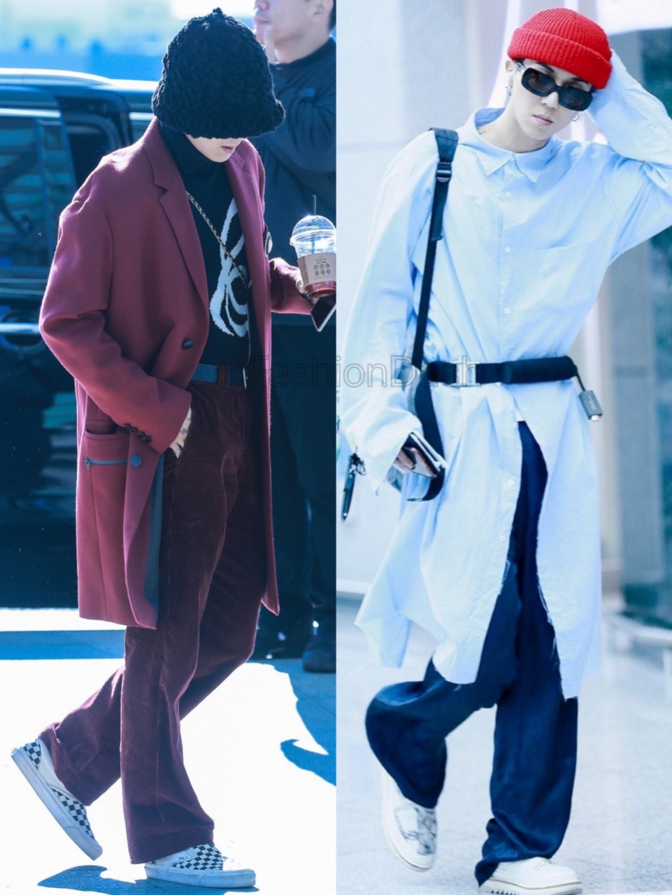 宋旻浩机场街拍合辑,会穿的麻浦小伙!