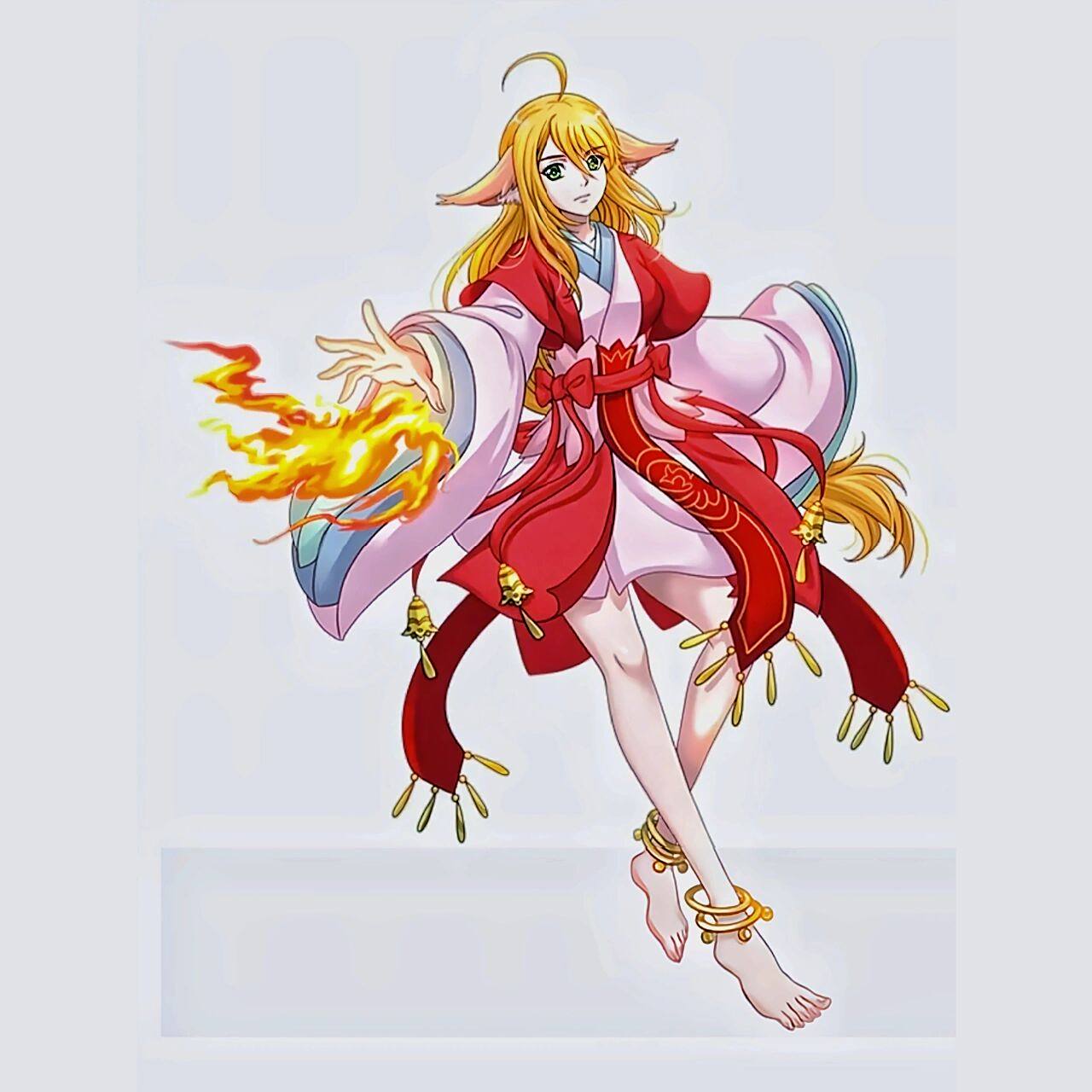 涂山红红&涂山雅雅一些 全身完整照 官方画风真的很好看,爱死了