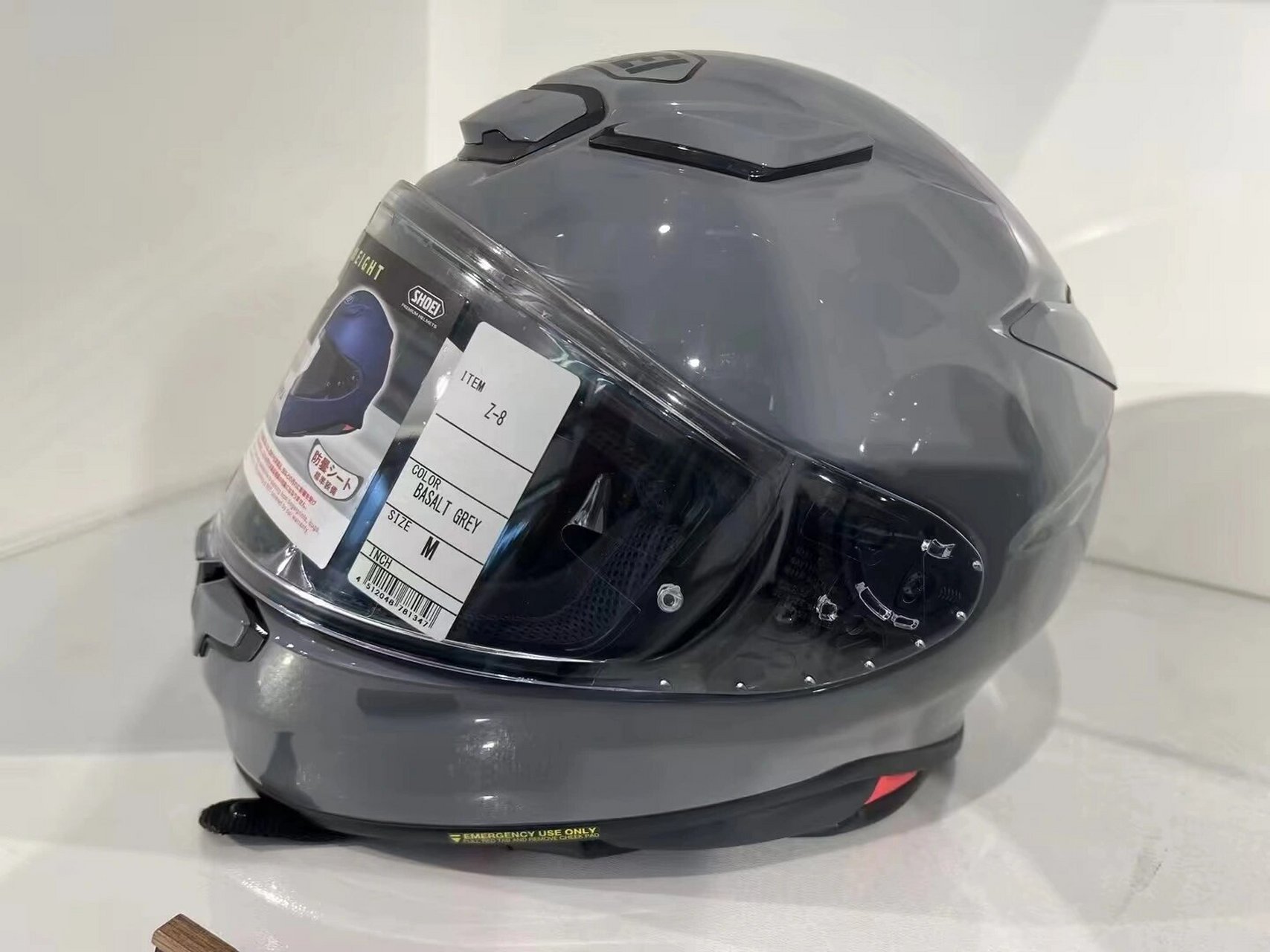 全新盔shoei z8水泥灰 shoei z-8灰色,全新,特价0625009215