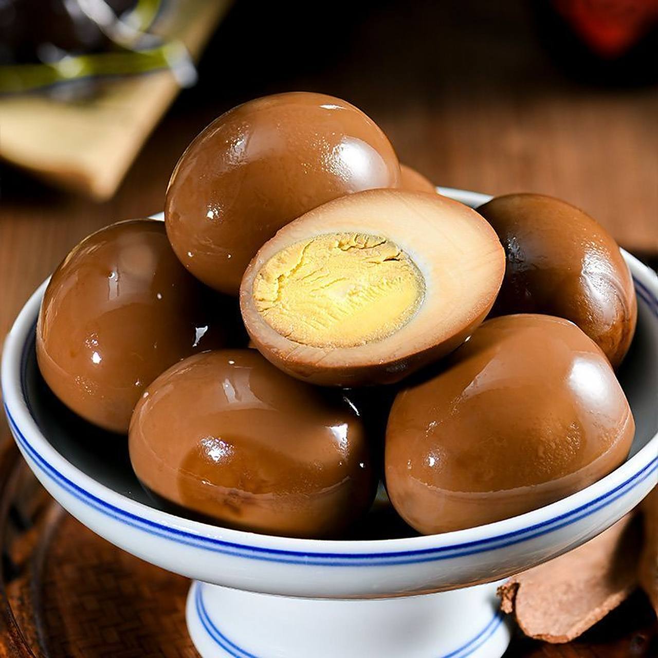 五香鸡蛋去壳茶叶蛋泡面搭档!