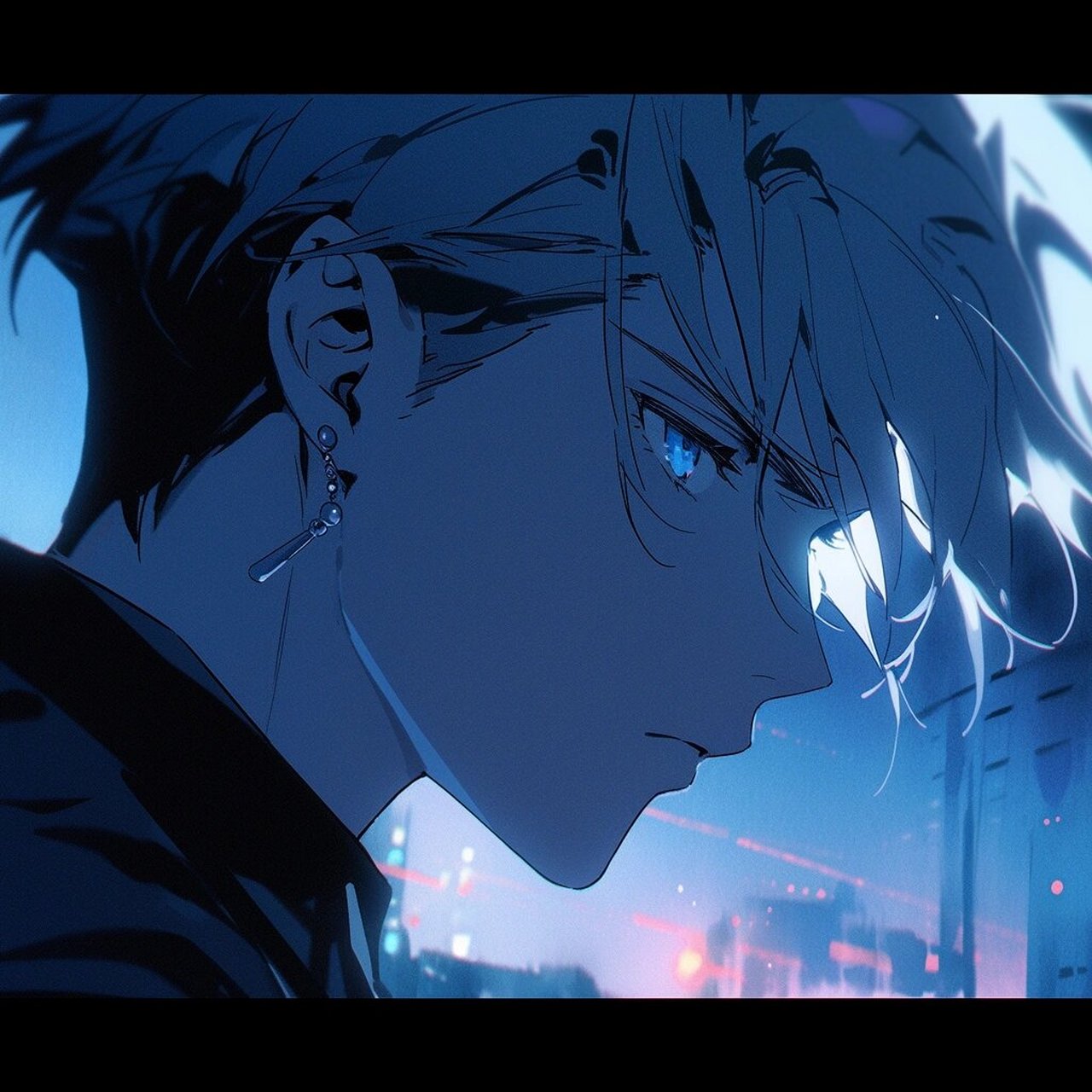 孤单感十足的动漫男生头像 #氛围感头像# #微信头像# #动漫分享