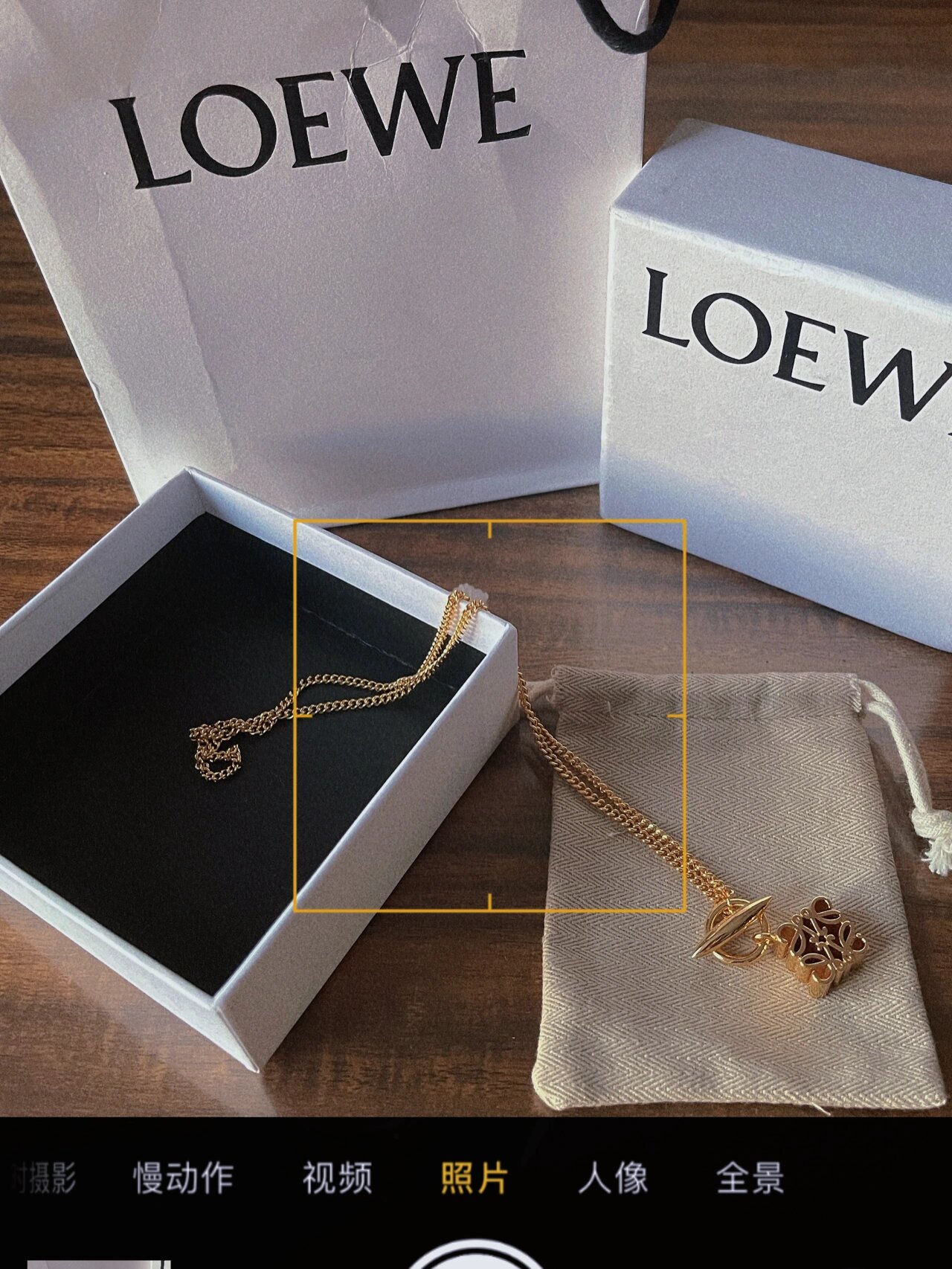 购物分享|loewe·罗意威项链 绝绝子!