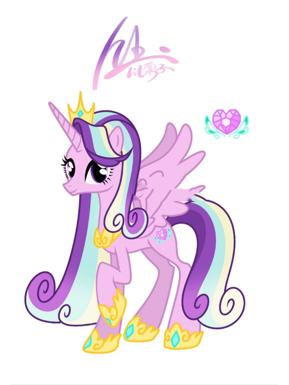 小马融合系列6g 星光熠熠和音韵公主的融合 魔法与爱 是什么关系 是因