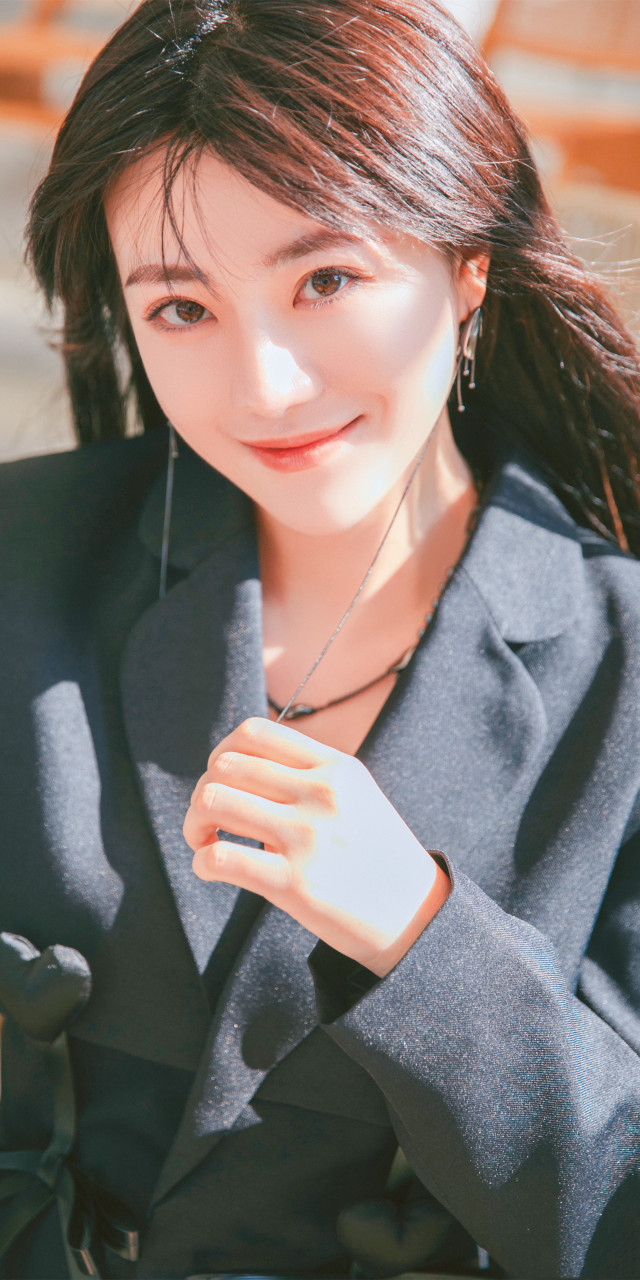 牟星,初春小清新私服写真壁纸