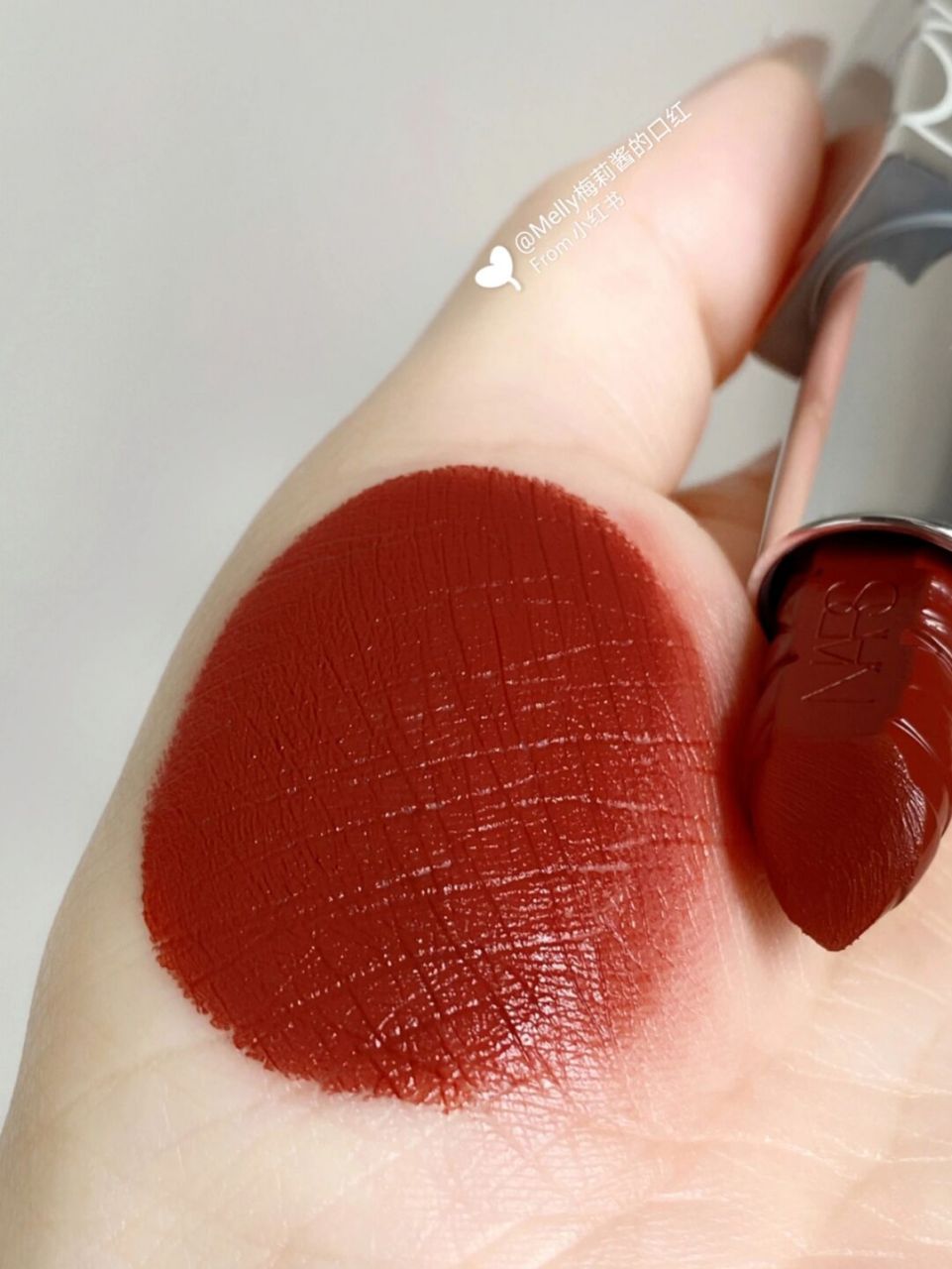 浓郁的枫糖烤栗红棕78nars银管绑带唇膏新色 新品08来了 这支是银