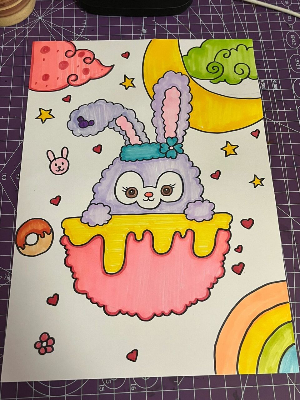 儿童画星黛露      可约线上一对一课程