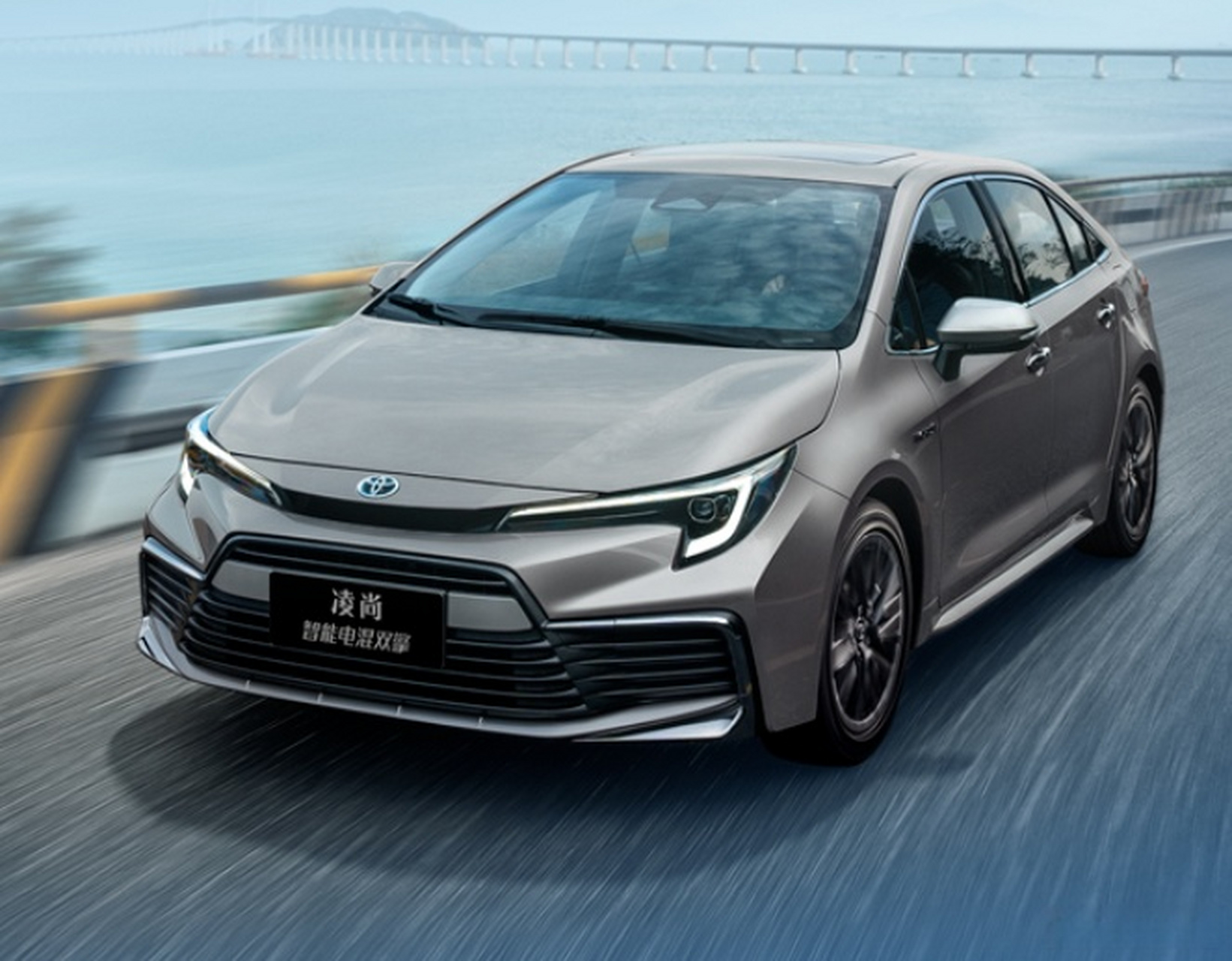 丰田# 广汽丰田旗下紧凑型轿车凌尚智能电混双擎版正式上市,共推鲻3