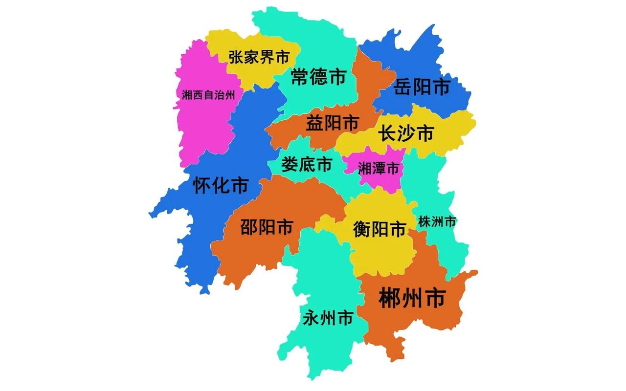 株洲市区县地图图片