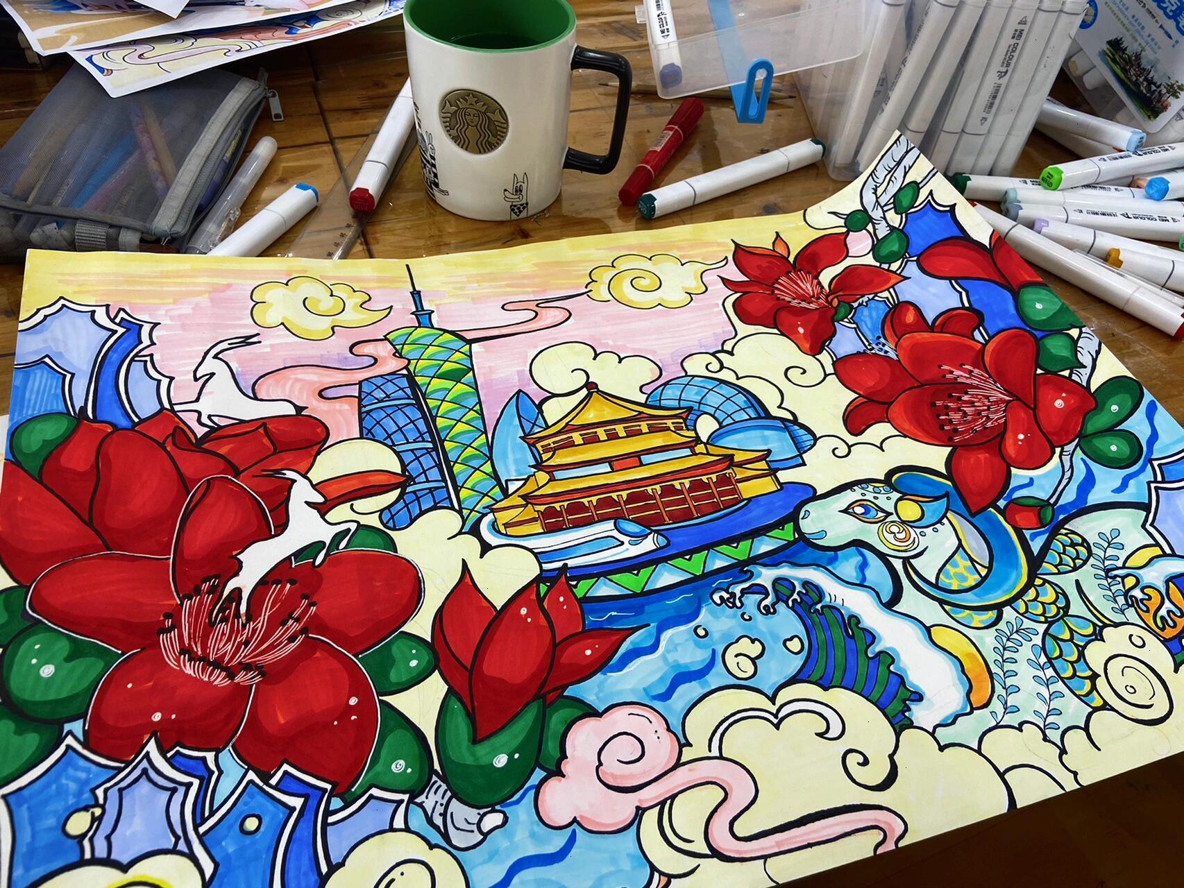 墨韵寄意 心绘羊城 墨韵寄意心绘羊城已参赛不可抄袭摘抄,约稿有偿