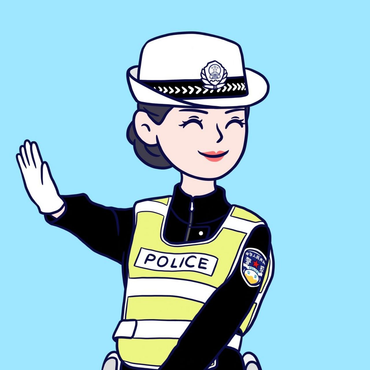 治愈# #我是原创插画师# #小头像# #可爱头像# #插画# #职业头像