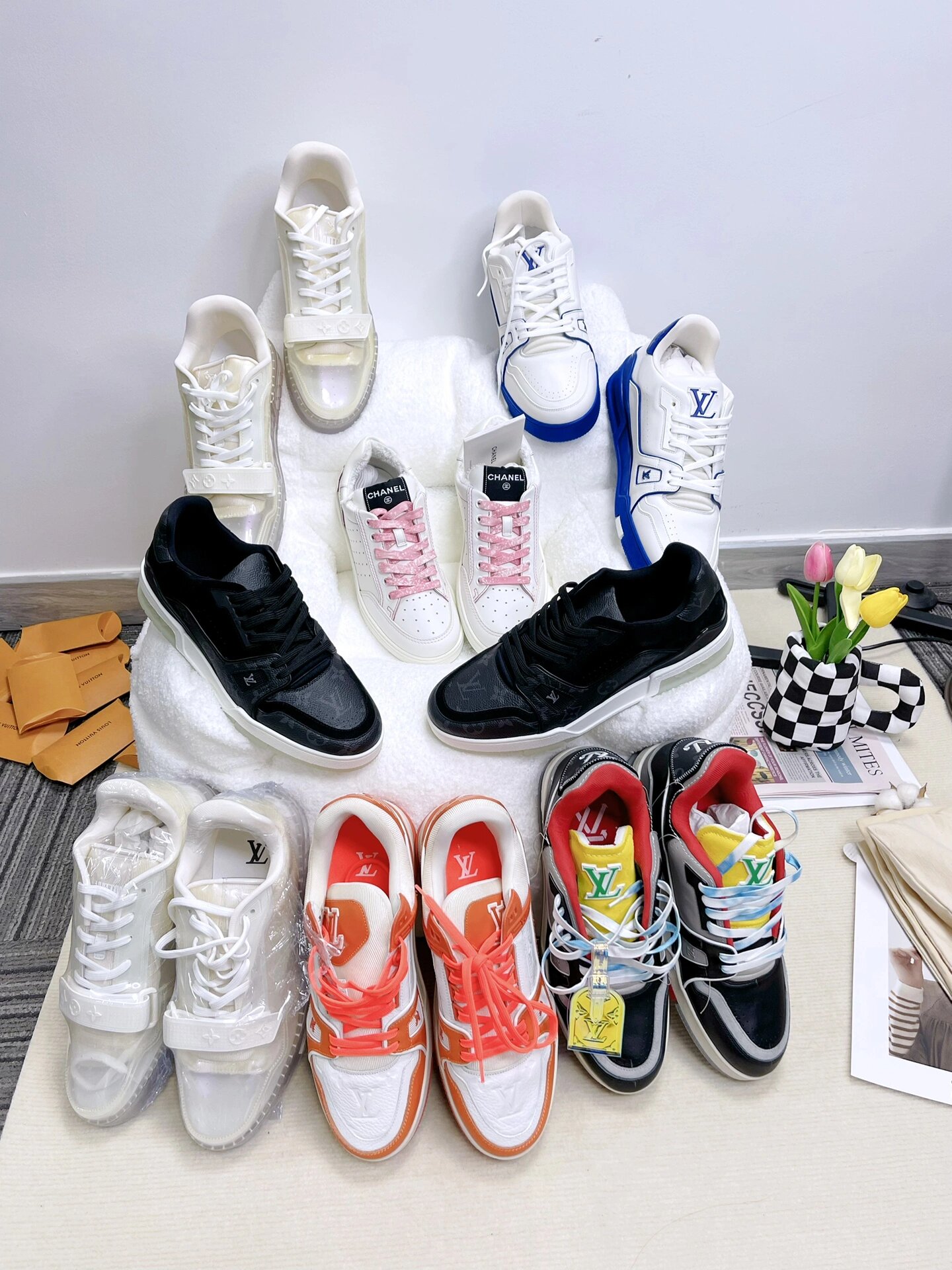 lv trainer系列鞋子尺码怎么选附尺码表