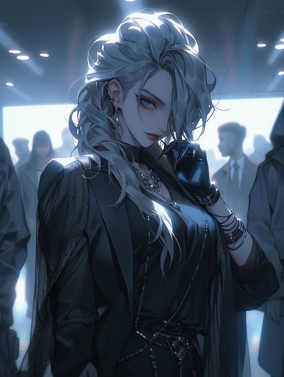 女生头像丨高冷御姐丨生人勿近系列六 #头像# #头像分享# #暗黑系