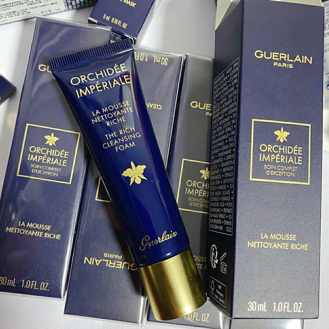 guerlain娇兰御庭兰花卓能焕活洁面乳30ml75
