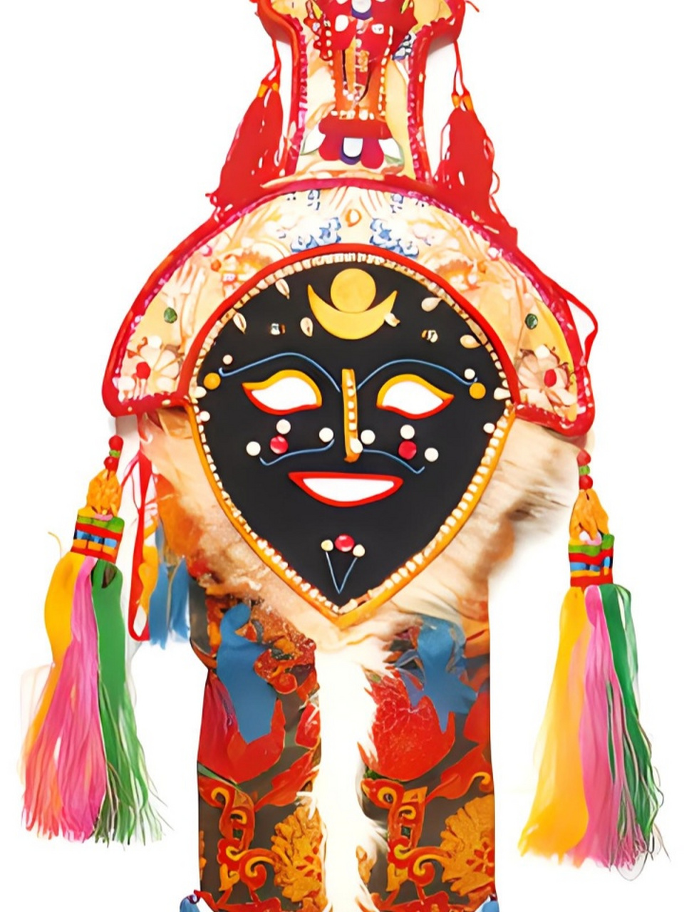 藏戏的面具图片 91 藏戏面具,古韵今风,每一面都讲述着千年的故事.