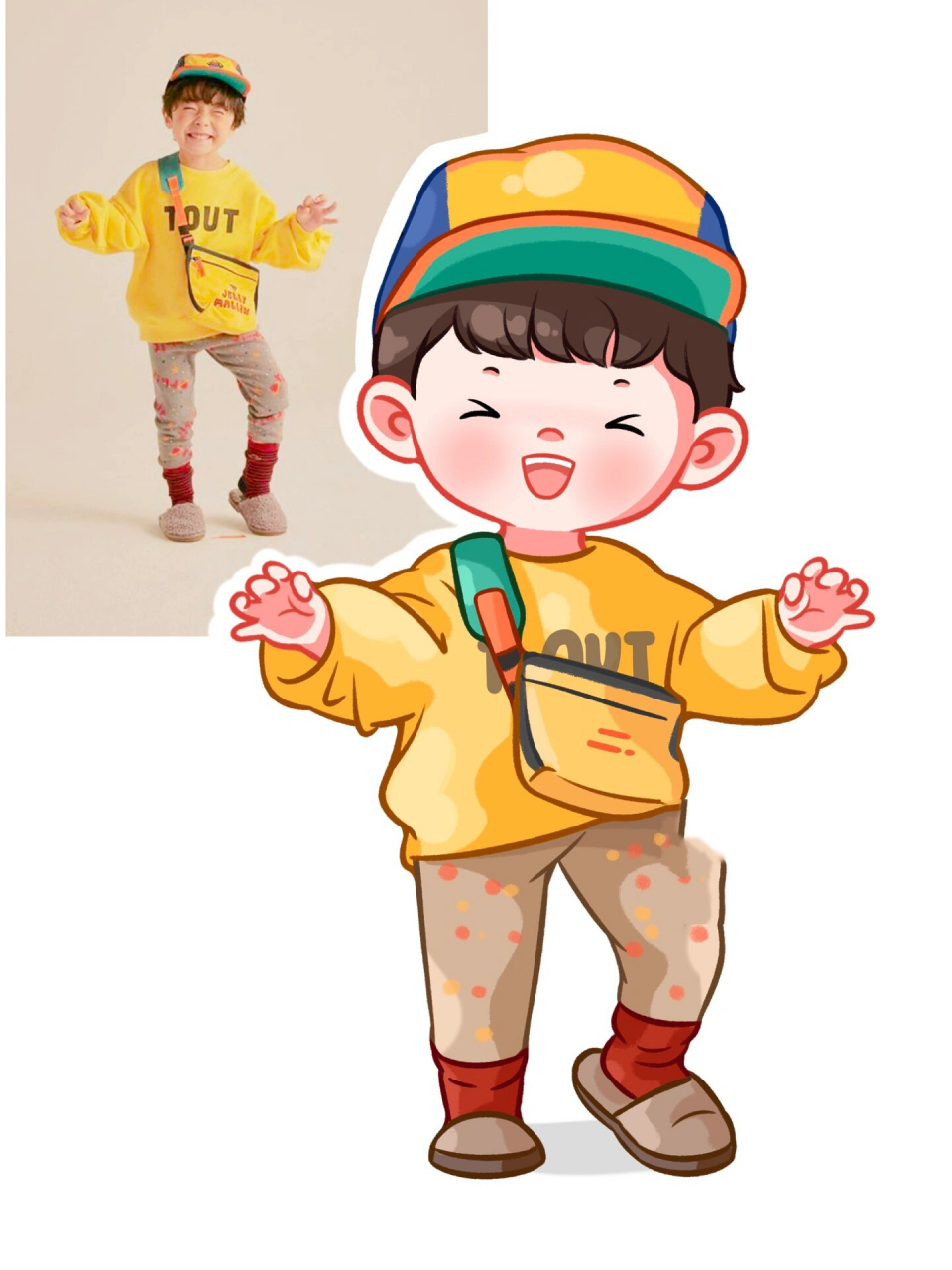 💙ipad人物插画九宫格合集 又整理了一堆画的小人儿~ 💙画画设备