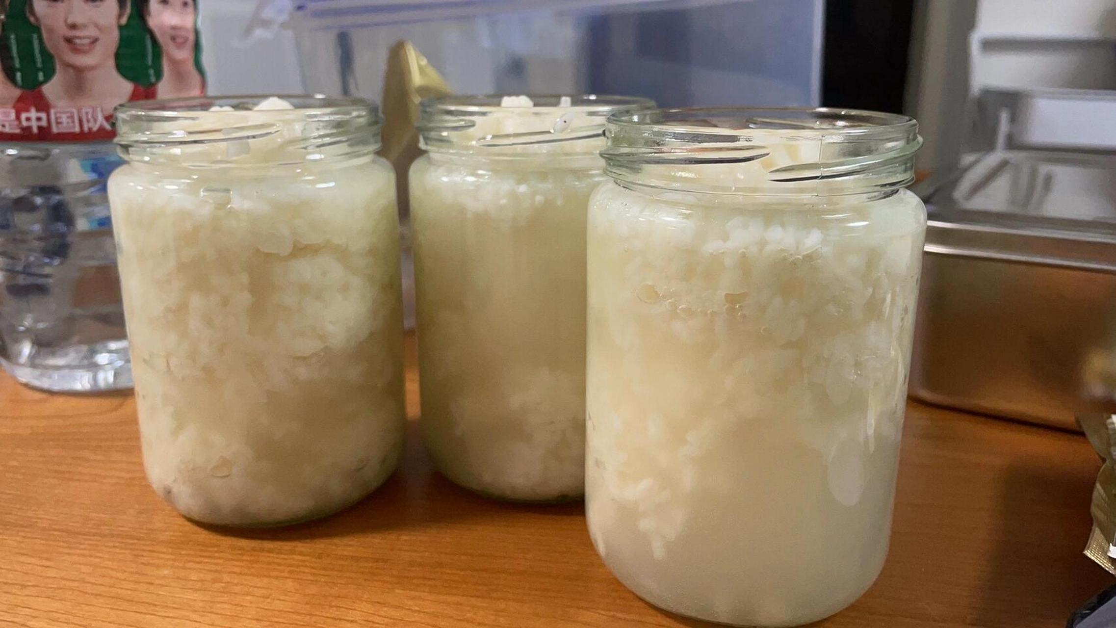 酸甜 夏天 室外温度40度 室内温度34度左右 正是发酵米酒的好时候