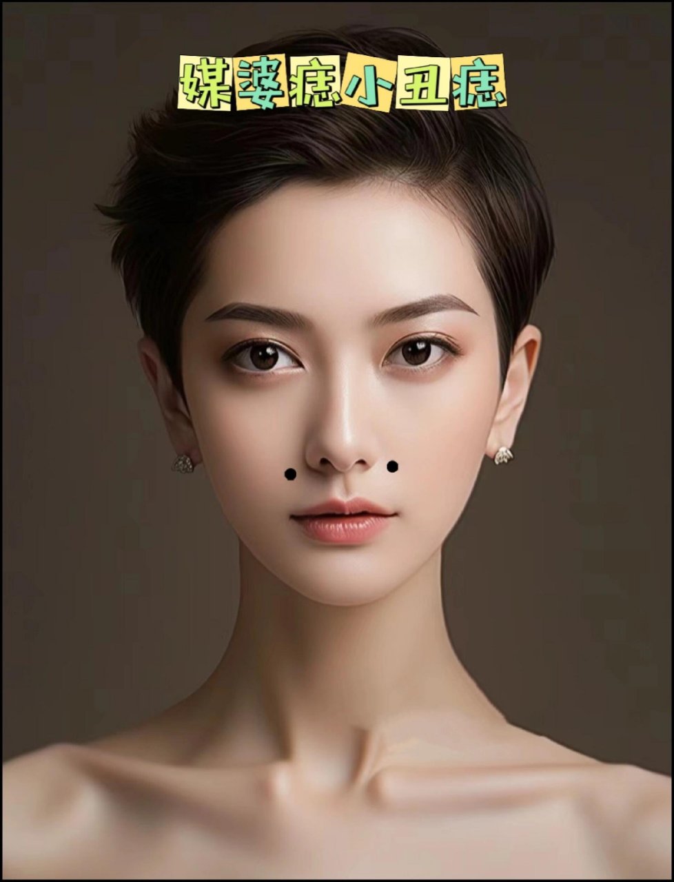 媒婆在以前是不愁吃喝呀 媒婆痣小丑痣 78媒婆痣也就是法令纹处的痣