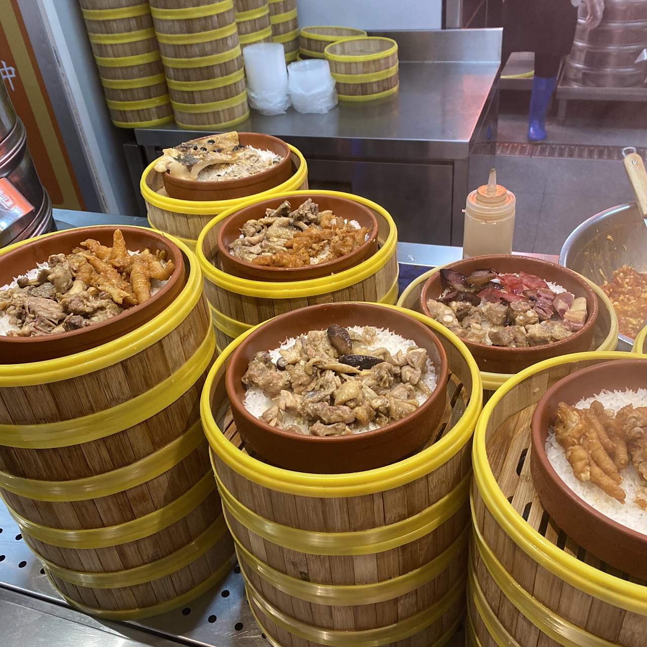 好喜欢笼仔蒸饭 你会选哪个?