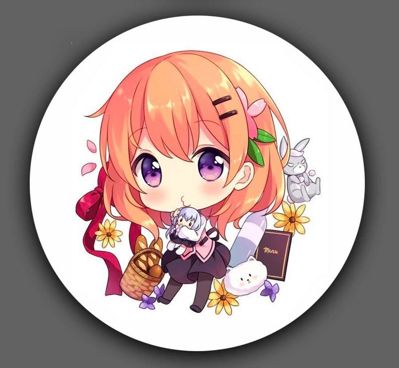 素材|简单可爱的漫画人物形象,这15例q版动漫素材值得收藏!