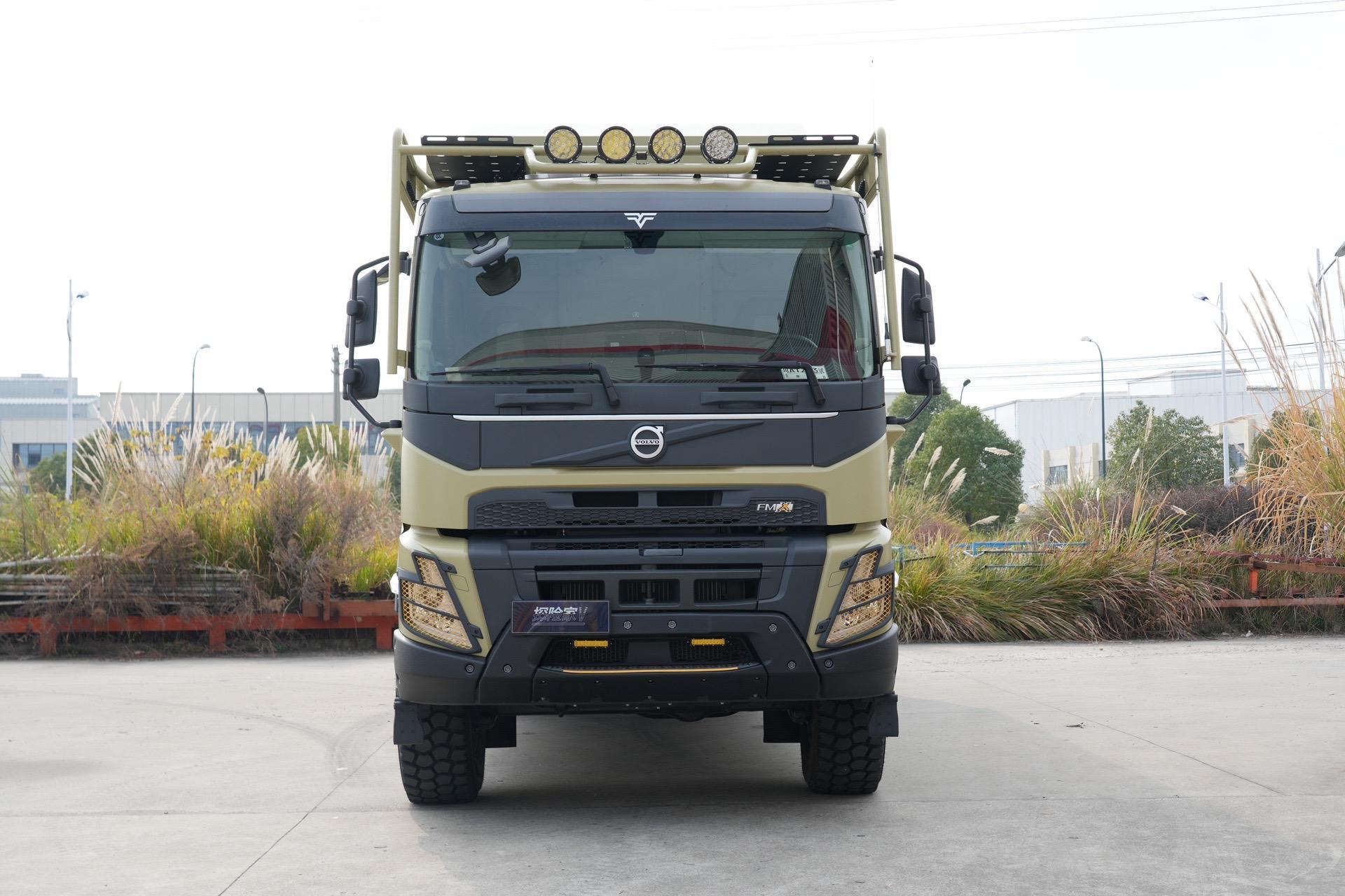 沃尔沃6x6越野房车.底盘:沃尔沃fmx540.2023年11月的车.