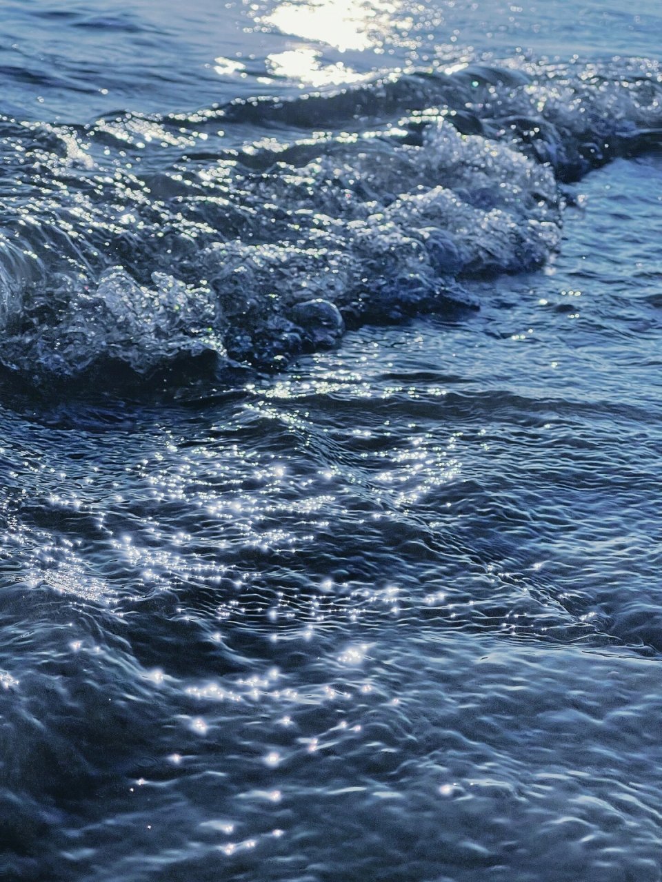 78今天分享一下高级感静谧蓝滤镜～看腻了高饱和的海边就来试试这个