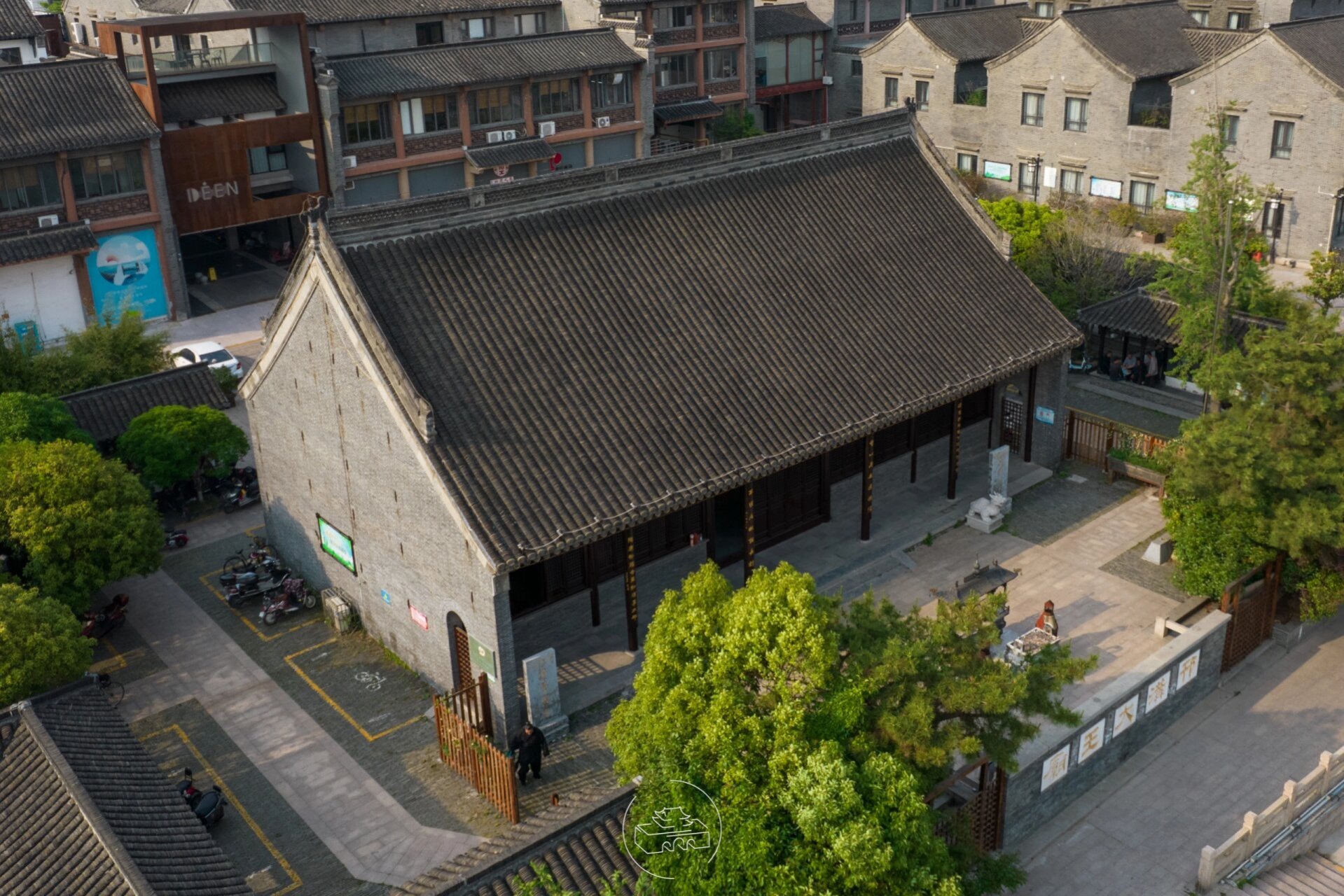 扬州|宝轮寺大殿(现大王庙) 扬州市文物保护单位 宝轮寺大殿面阔五间