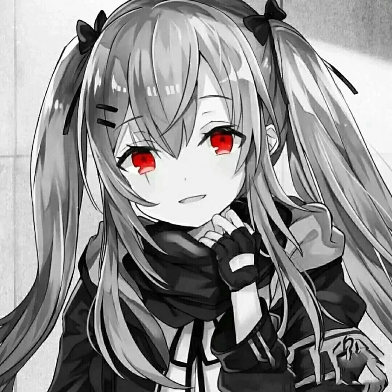 黑暗女生头像 礼貌拿图 不是原创,抱歉