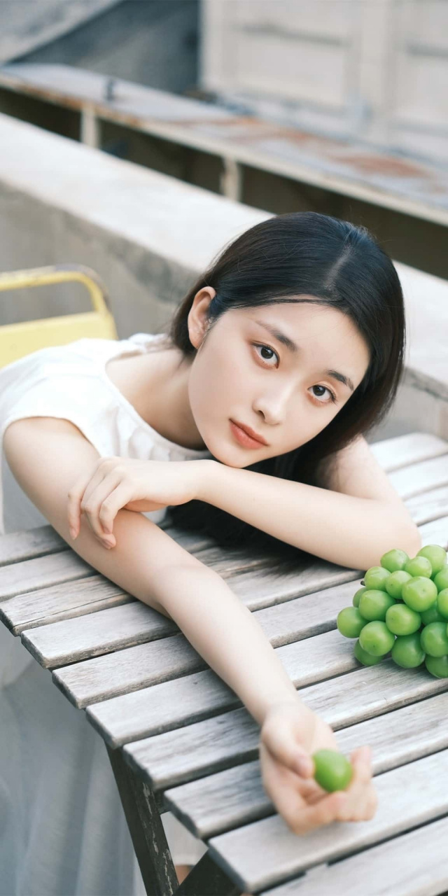 吴曼思小清新私服写真壁纸