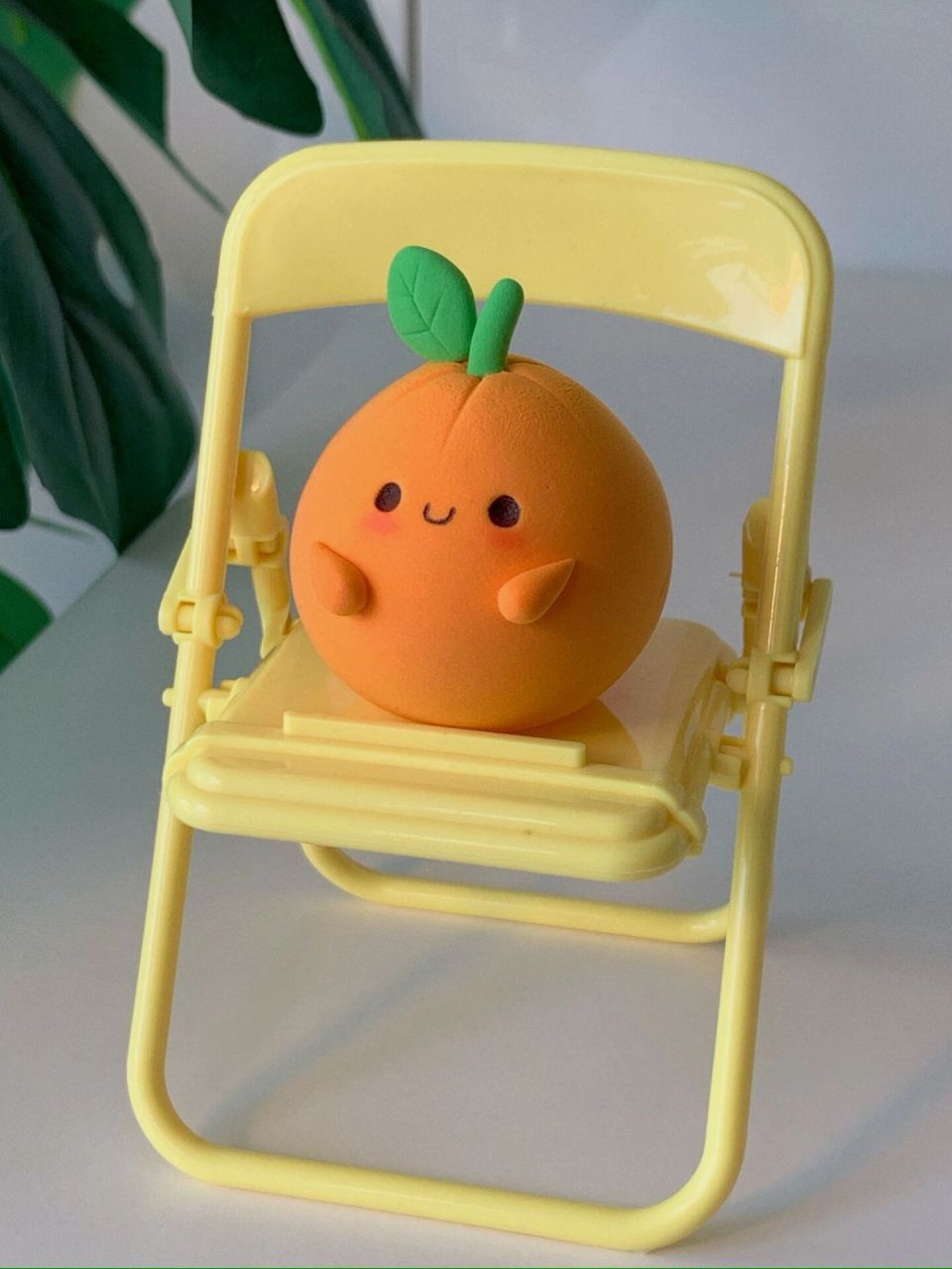 emoji橙子教程|超轻粘土 13突然发现手机自带的食物emoji好可爱