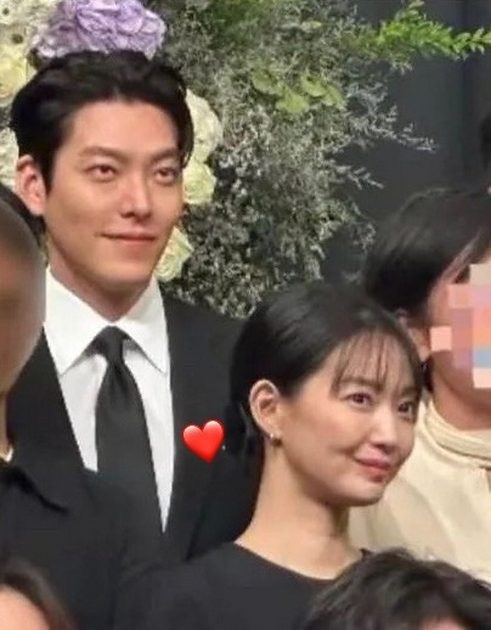 申敏儿和金宇彬一起参加敏儿经纪人的婚礼了,许久不见的同框