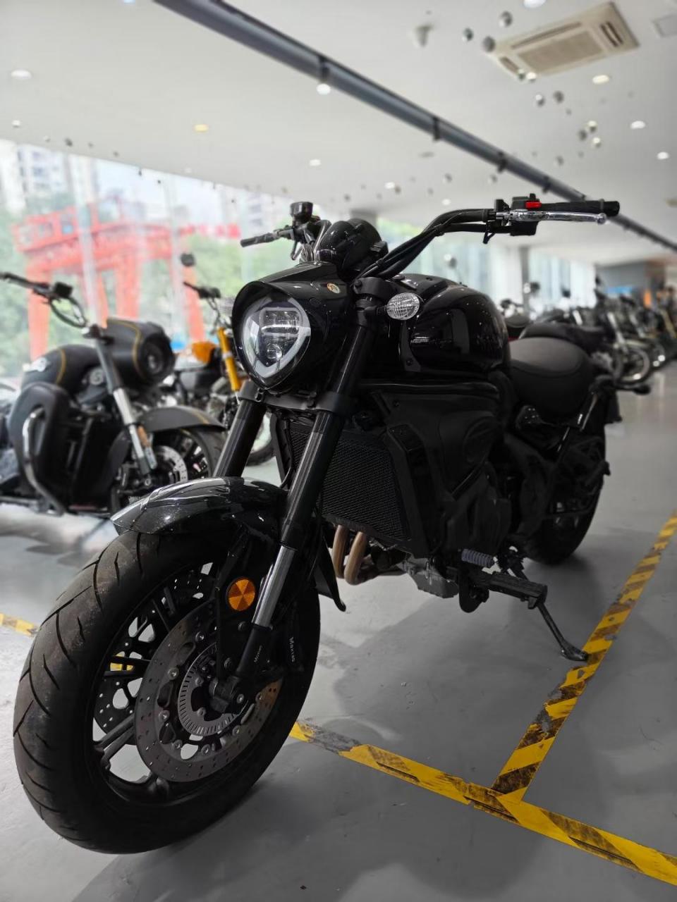 摩枭500mg  abs.版 21.4月出厂,全新车!没有加油通电!手续齐全!