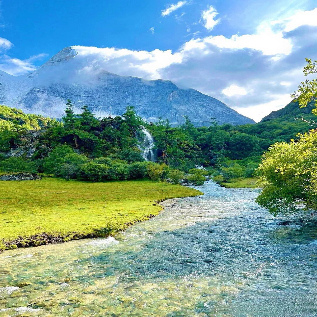 五十岁头像 风景图片