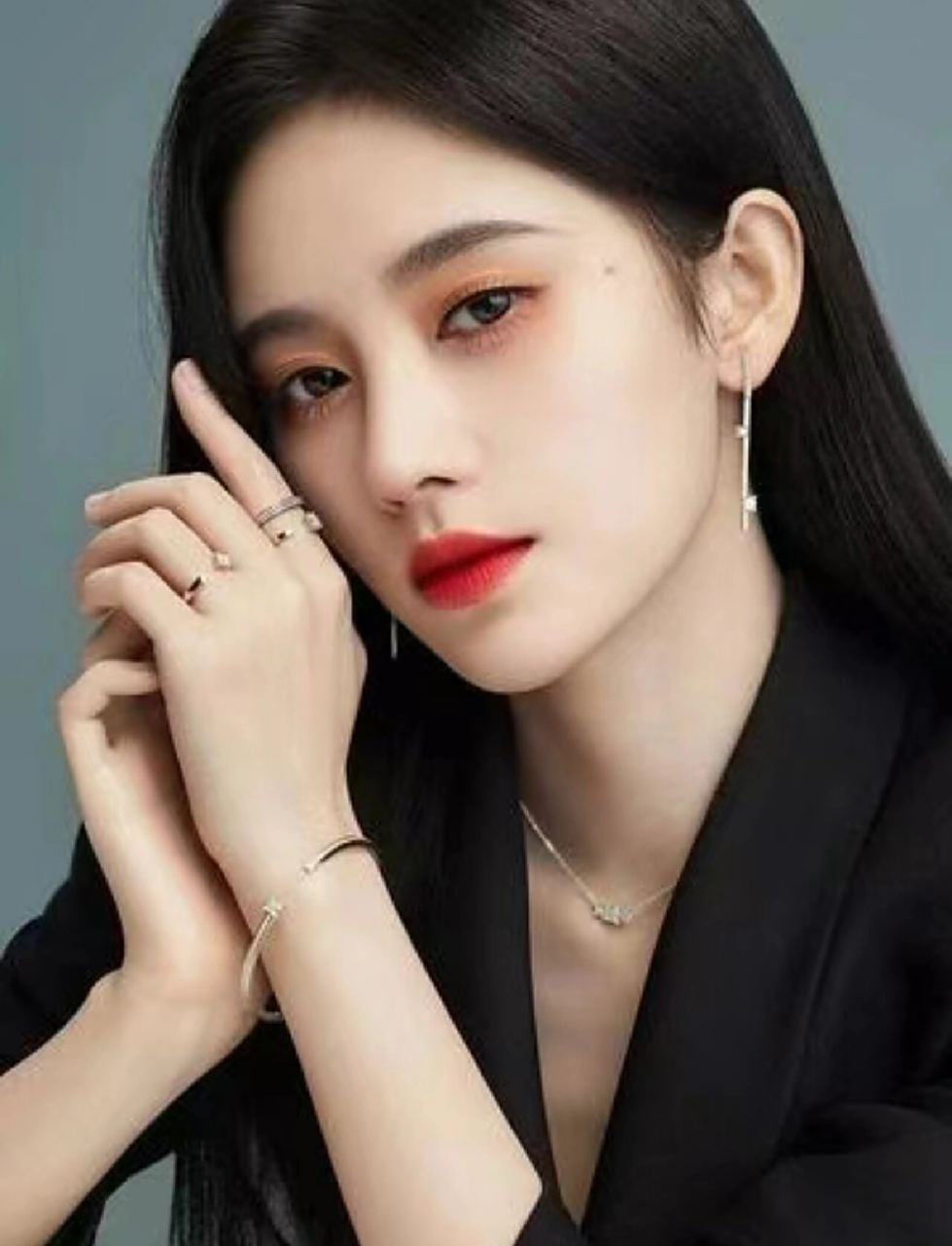 鞠婧祎超霸气图片 小鞠帅起来真的好帅,好漂亮啊!爱了爱了