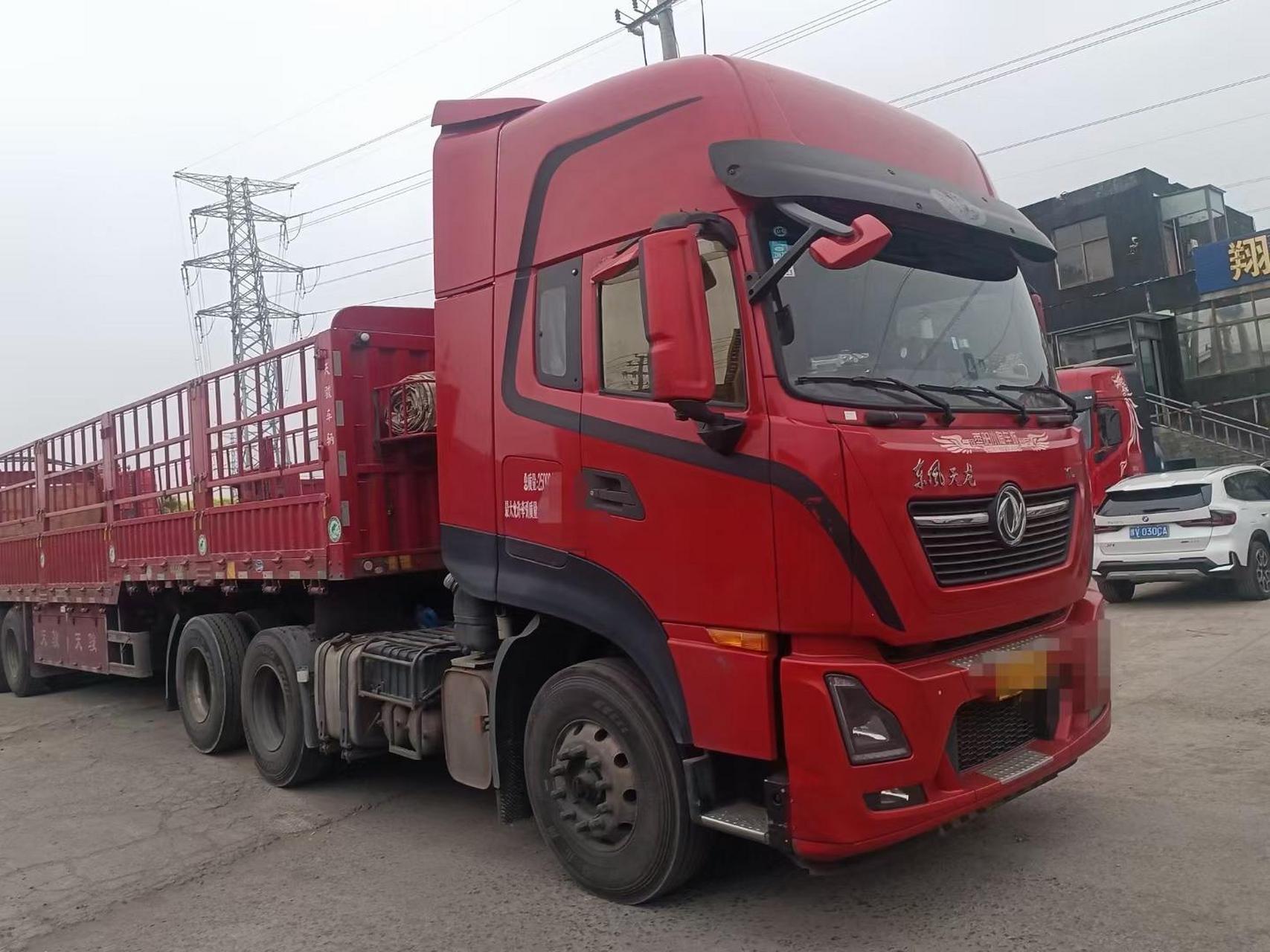 出售:国五车头2020年9月东风天龙560马力kl3.