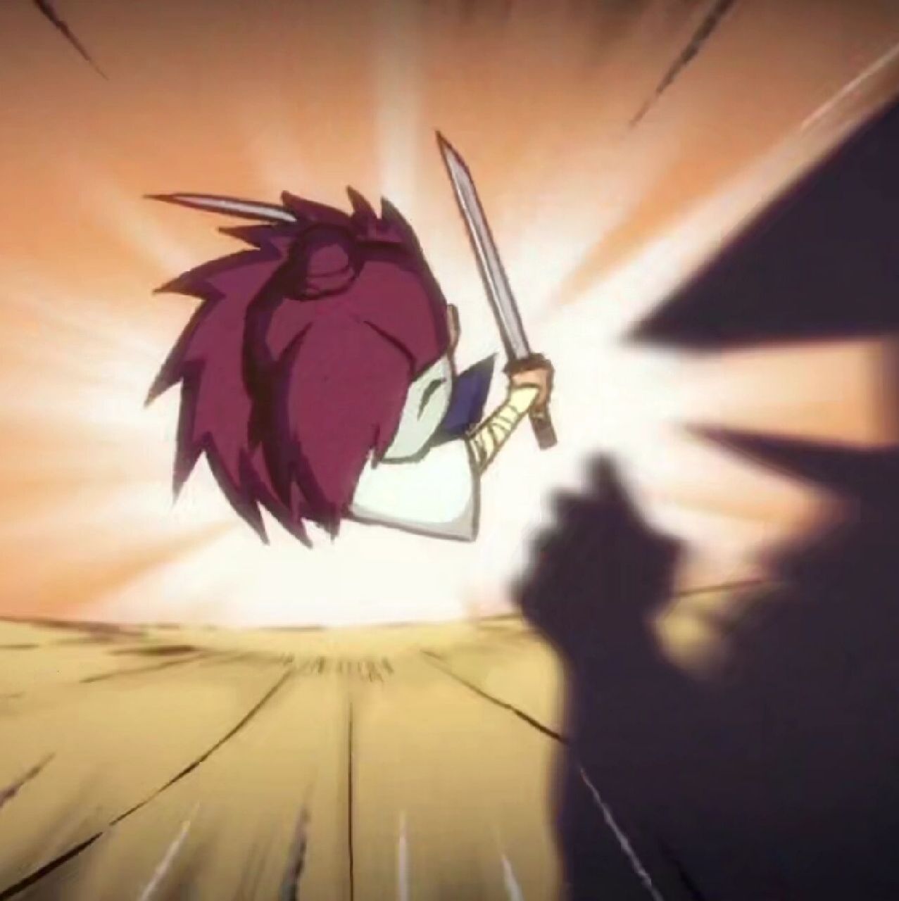 青凤的早期设定 感觉像个美女,剪刀刺客的mv里发现的