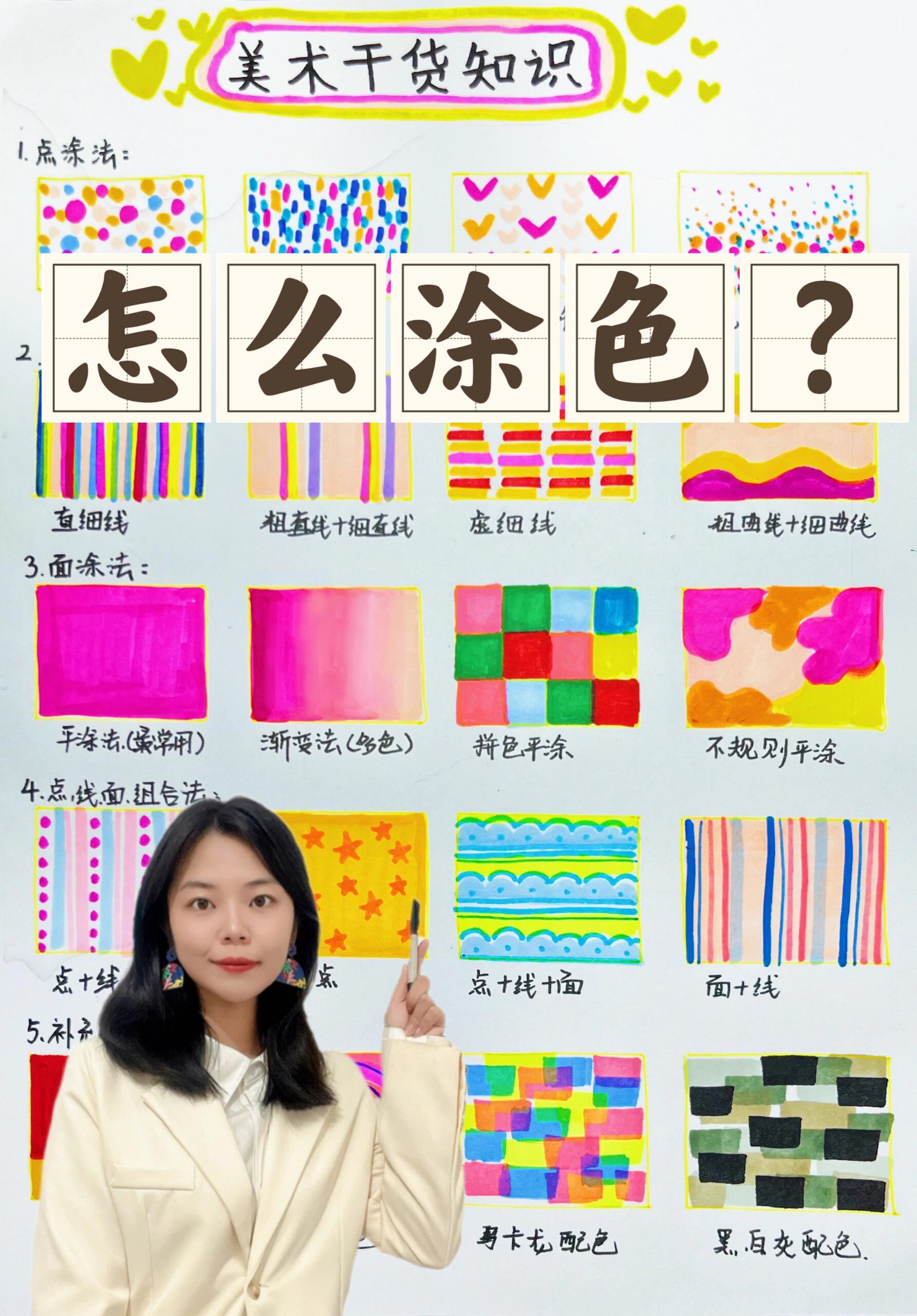 保姆级教程 对于很多孩子画画涂色 只会平涂? 作品单一?